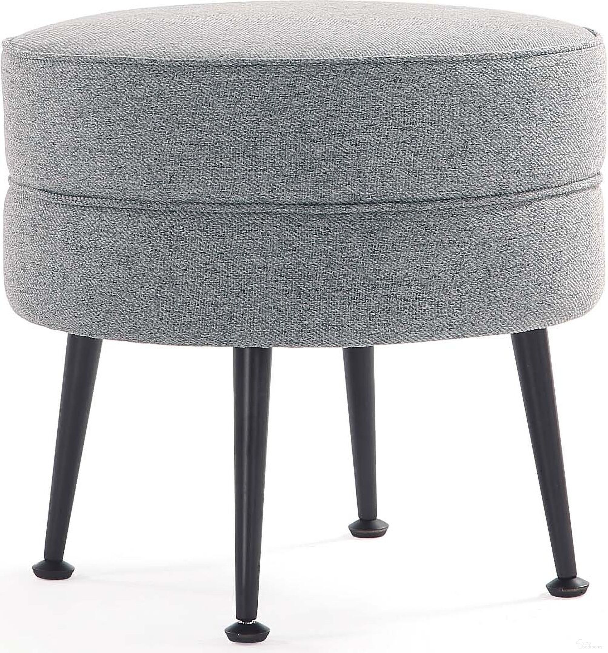 The appearance of Bailey Ottoman In Grey with Black Feet designed by Manhattan Comfort in the transitional interior design. This grey piece of furniture was selected by 1StopBedrooms from Bailey Collection to add a touch of cosiness and style into your home. Sku: OT003-GYB. Material: Wood.