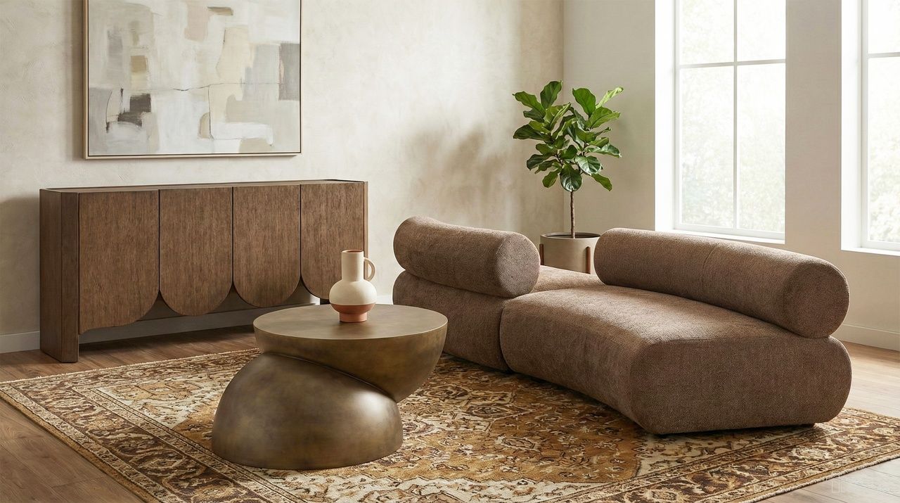 The appearance of Bale 108 Inch Chenille Fabric Upholstered 2-Piece Modular Sectional In Brown designed by Meridian in the modern / contemporary interior design. This brown piece of furniture was selected by 1StopBedrooms from Bale Collection to add a touch of cosiness and style into your home. Sku: 114Brown-C;114Brown-C. Material: Chenille.