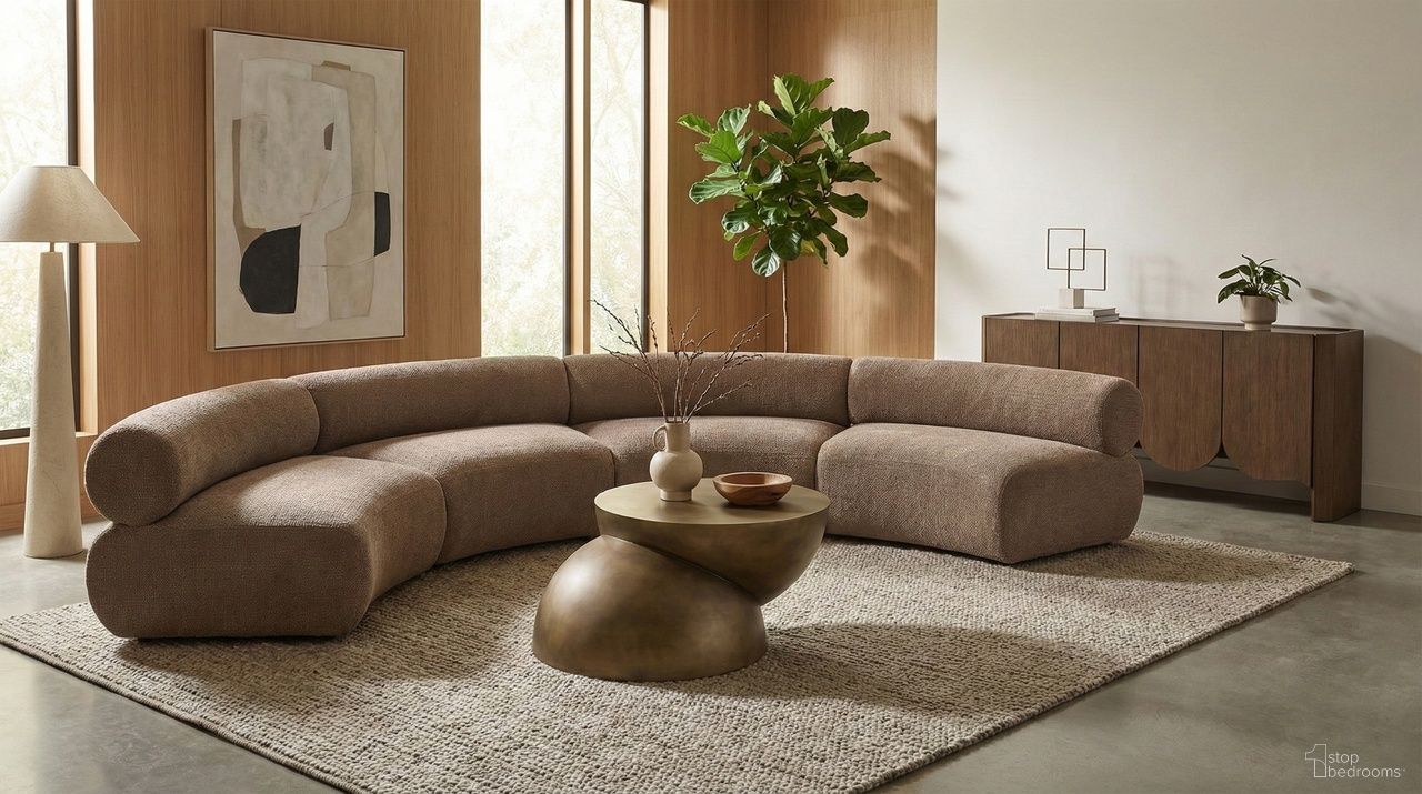 The appearance of Bale 183 Inch Chenille Fabric Upholstered 4-Piece Modular Sectional In Brown designed by Meridian in the modern / contemporary interior design. This brown piece of furniture was selected by 1StopBedrooms from Bale Collection to add a touch of cosiness and style into your home. Sku: 114Brown-C;114Brown-C;114Brown-C;114Brown-C. Material: Chenille.