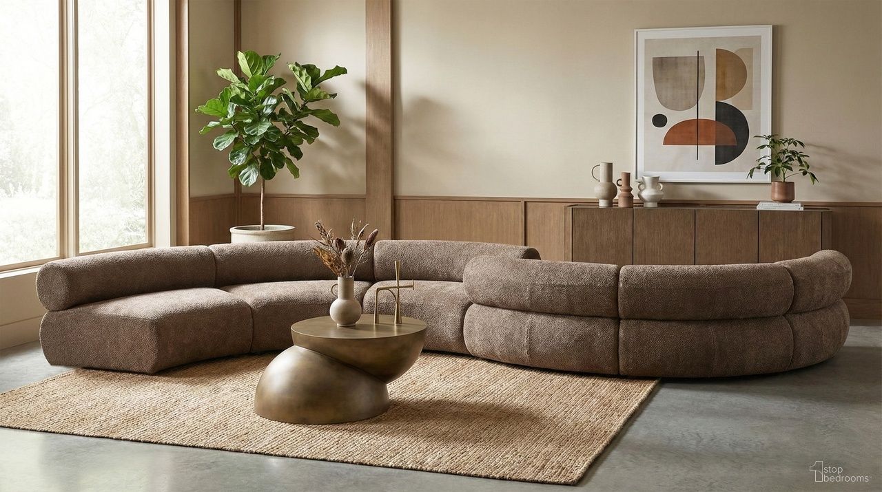 The appearance of Bale 280 Inch Chenille Fabric Upholstered 6-Piece Modular Sectional In Brown designed by Meridian in the modern / contemporary interior design. This brown piece of furniture was selected by 1StopBedrooms from Bale Collection to add a touch of cosiness and style into your home. Sku: 114Brown-C;114Brown-C;114Brown-C;114Brown-C;114Brown-C;114Brown-C. Material: Chenille.