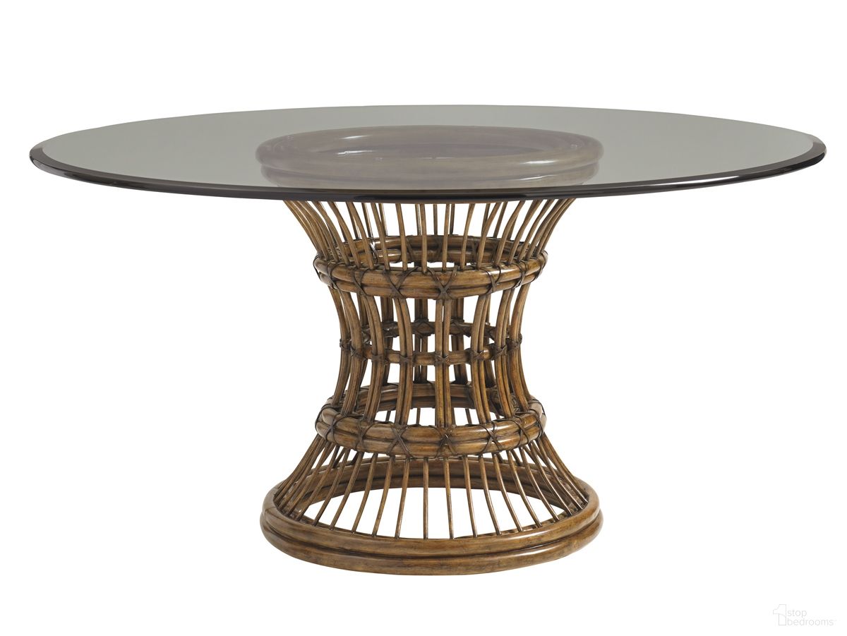 The appearance of Bali Hai Latitude Dining Table In Caribbean Sunset designed by Tommy Bahama in the traditional interior design. This caribbean sunset piece of furniture was selected by 1StopBedrooms from Bali Hai Collection to add a touch of cosiness and style into your home. Sku: 593-875-84C. Table Base Style: Legs. Table Top Shape: Rectangular. Material: Bamboo. Size: 48" x 84".