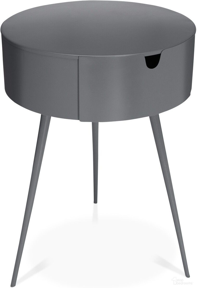 The appearance of Bali Night Stand In Grey designed by Meridian in the modern / contemporary interior design. This grey piece of furniture was selected by 1StopBedrooms from Bali Collection to add a touch of cosiness and style into your home. Sku: 835Grey. Material: Iron.