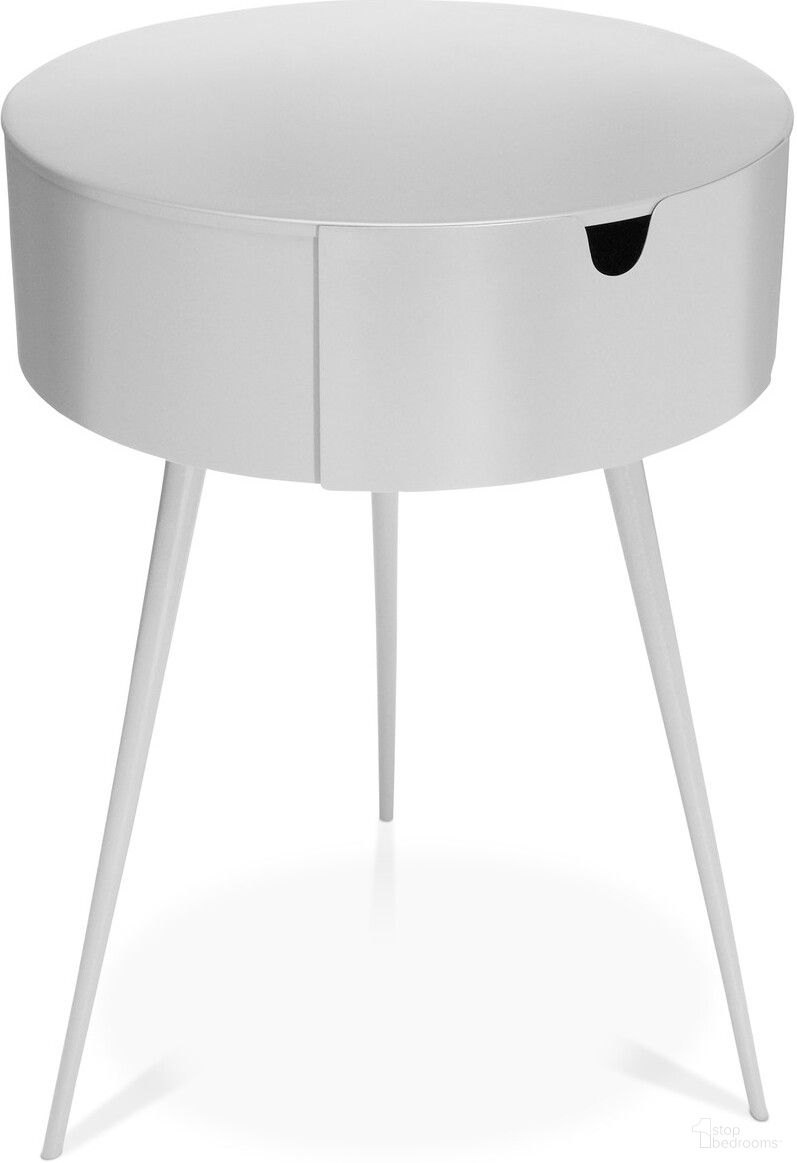 Bali Night Stand In White