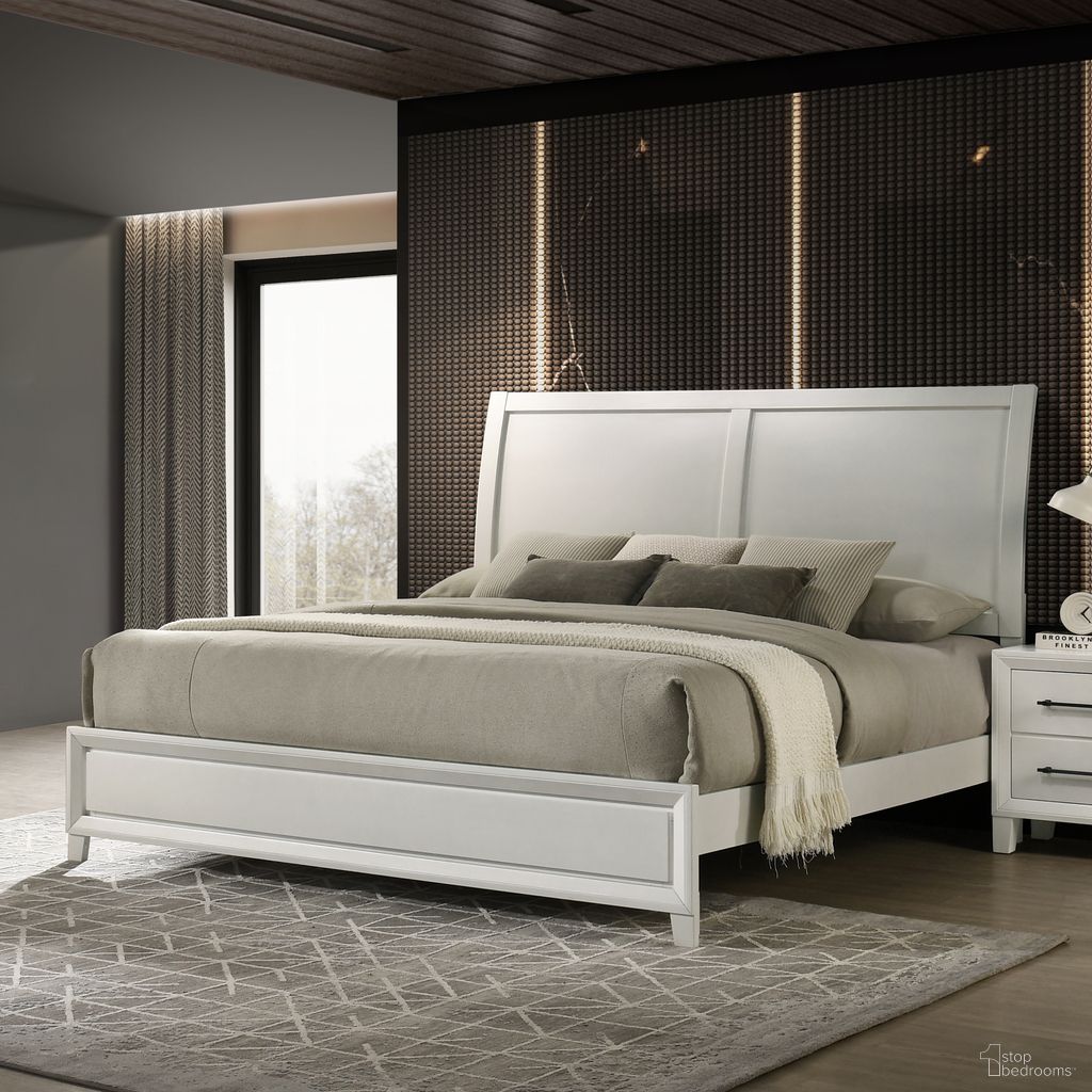 Ballard California King Bed In White