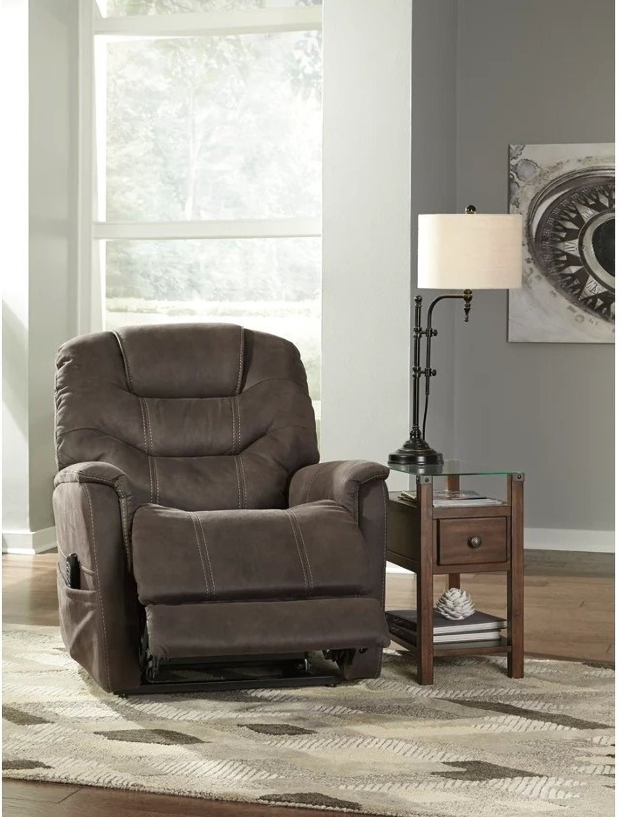 Ashley furniture yandel on sale power lift recliner