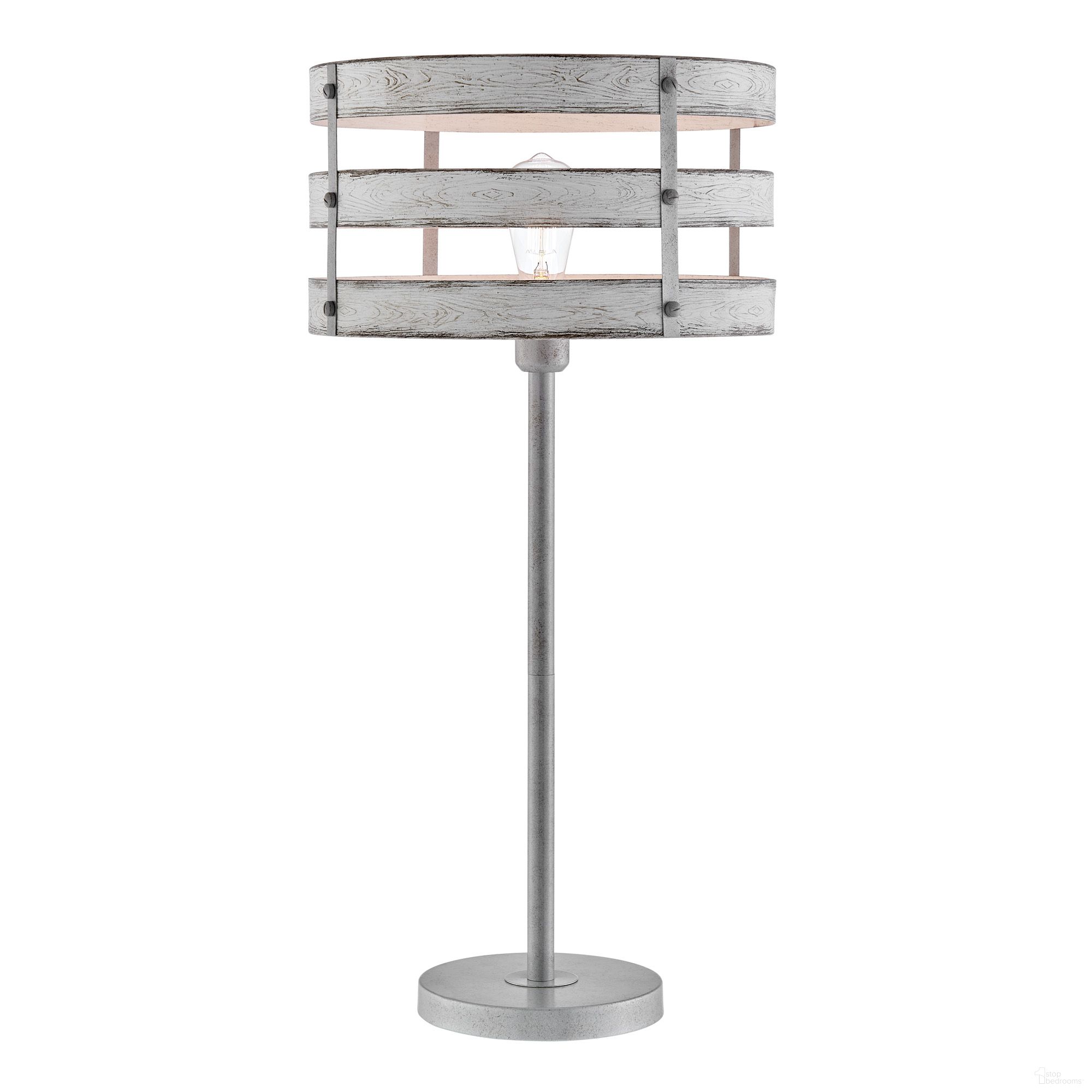 Balta Table Lamp In White