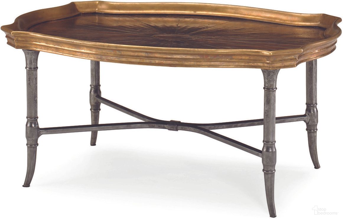 The appearance of Baltand Cocktail Table In Lyon designed by Century Furniture in the modern / contemporary interior design. This lyon piece of furniture  was selected by 1StopBedrooms from Marbella & Chateau Lyon Collection to add a touch of cosiness and style into your home. Sku: 431-603. Material: Walnut Veneer.