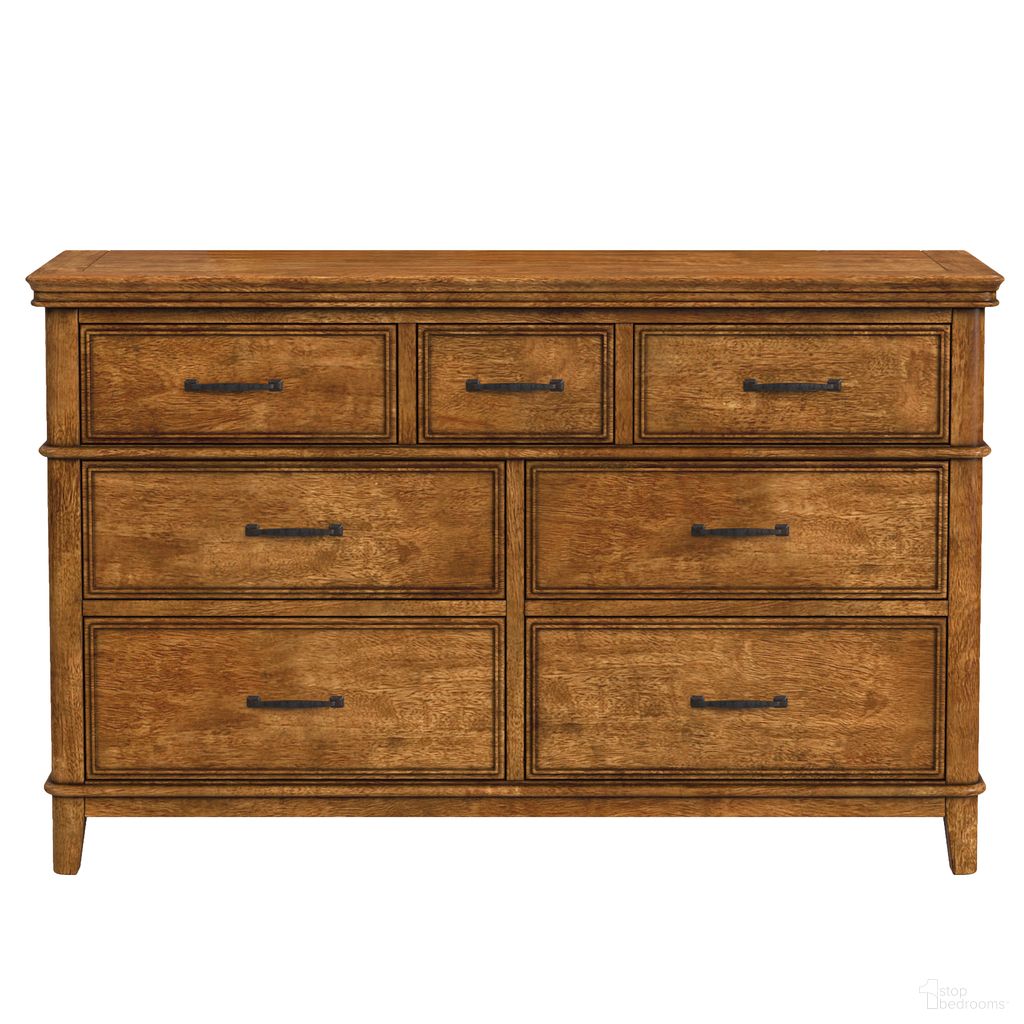 The appearance of Bandalier Dresser In Russet designed by A-America in the traditional interior design. This russet piece of furniture was selected by 1StopBedrooms from Bandalier Collection to add a touch of cosiness and style into your home. Sku: BNDRU5500. Material: Mango.