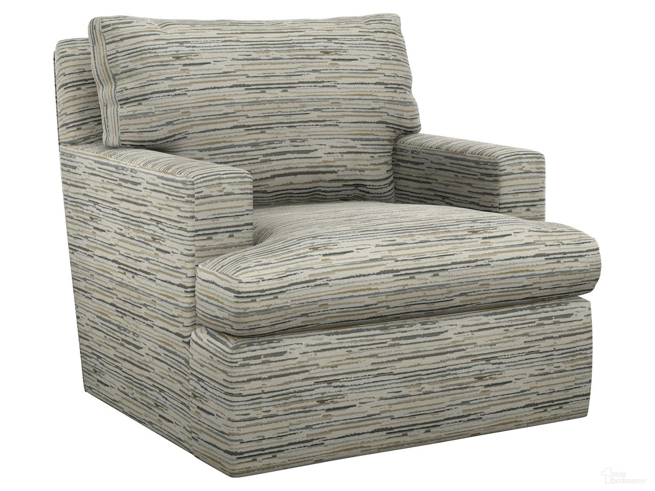 The appearance of Featured Upholstery Bandar Swivel Chair In Cream designed by Tommy Bahama in the transitional interior design. This cream piece of furniture  was selected by 1StopBedrooms from Featured Upholstery Collection to add a touch of cosiness and style into your home. Sku: 7278-11SW-73. Material: Fabric.
