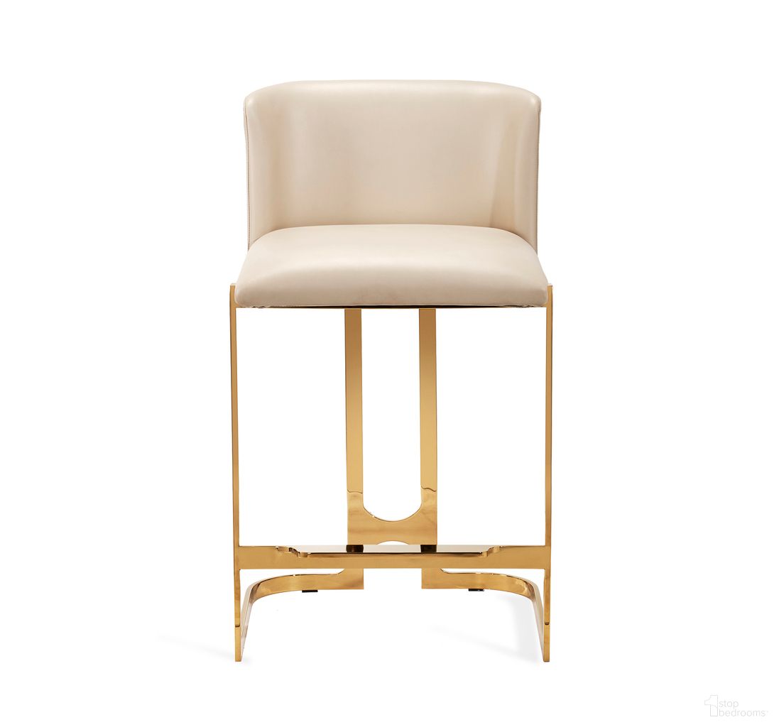 Banks Counter Stool In Cream