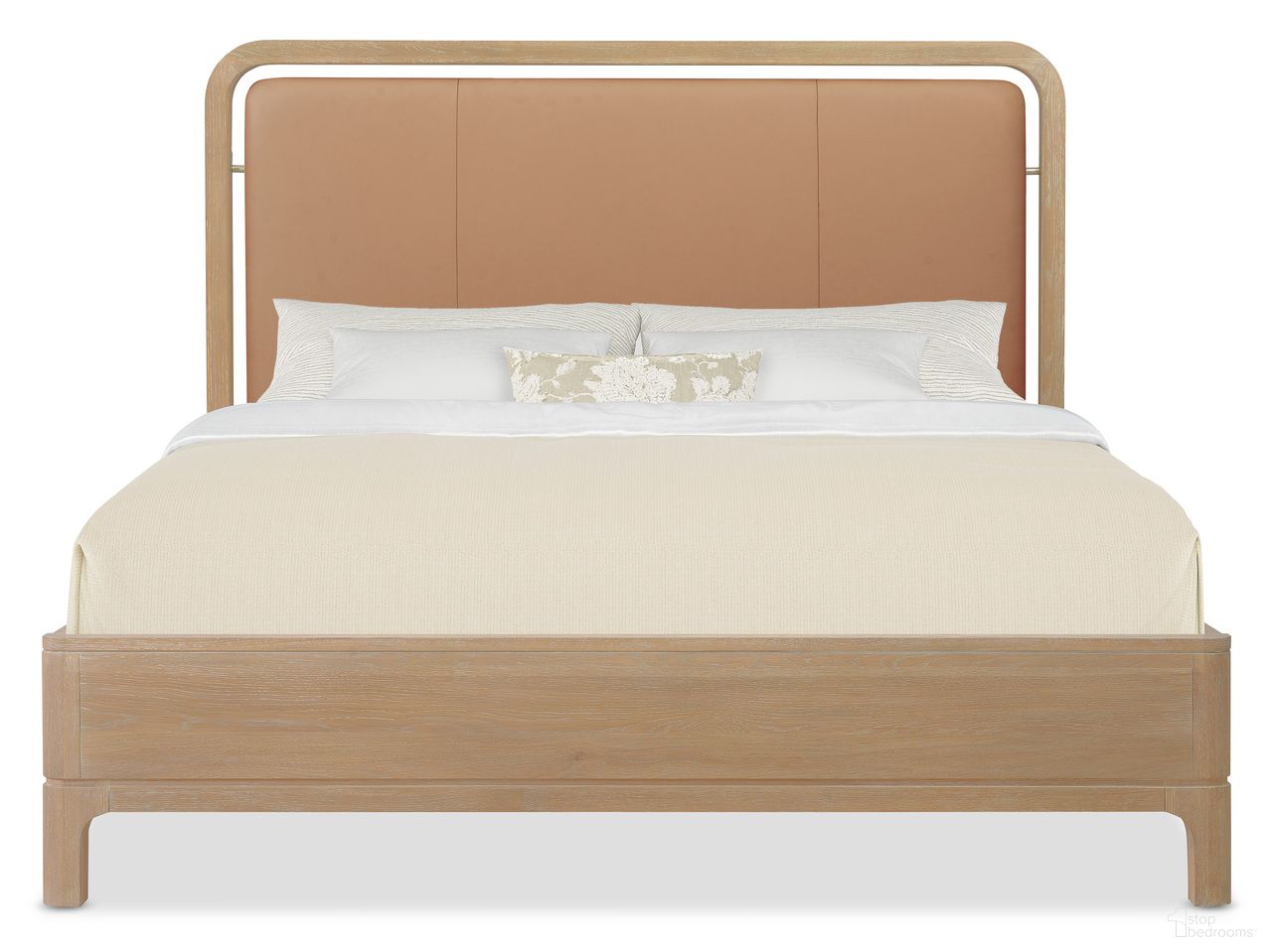 The appearance of Banyon Bay California King Panel Bed In Brown designed by Hooker in the modern / contemporary interior design. This brown piece of furniture was selected by 1StopBedrooms from Banyon Bay Collection to add a touch of cosiness and style into your home. Sku: 6081-90360-85. Bed Type: Panel Bed. Bed Size: California King. Material: Oak.