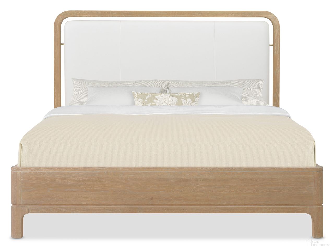 The appearance of Banyon Bay King Panel Bed In Beige designed by Hooker in the modern / contemporary interior design. This beige piece of furniture was selected by 1StopBedrooms from Banyon Bay Collection to add a touch of cosiness and style into your home. Sku: 6081-90366-82. Bed Type: Panel Bed. Bed Size: King. Material: Oak.