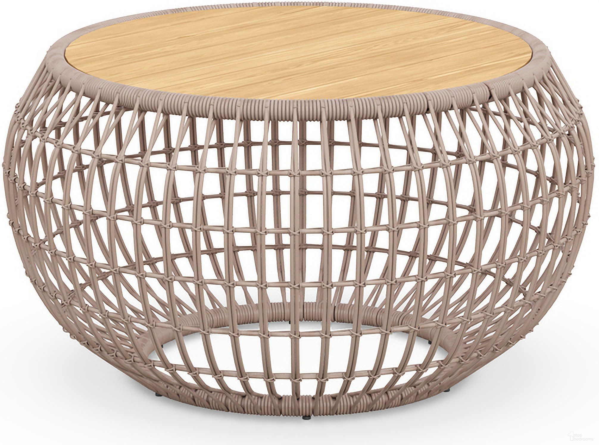 The appearance of Barcelona Coffee Table In Taupe and Natural designed by Azzurro Living in the coastal interior design. This taupe/natural piece of furniture  was selected by 1StopBedrooms from Barcelona Collection to add a touch of cosiness and style into your home. Sku: BCL-W06CT. Material: Aluminum.