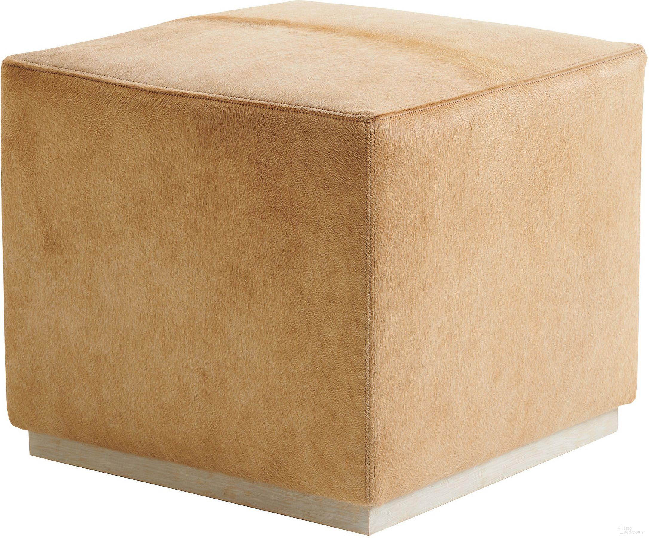 The appearance of Barclay Butera Upholstery Colby Leather Ottoman 01-5454-45AA-LL-40 designed by Barclay Butera in the transitional interior design. This beige/tan piece of furniture  was selected by 1StopBedrooms from Barclay Butera Upholstery Collection to add a touch of cosiness and style into your home. Sku: LL5454-45AA-40. Material: Leather.