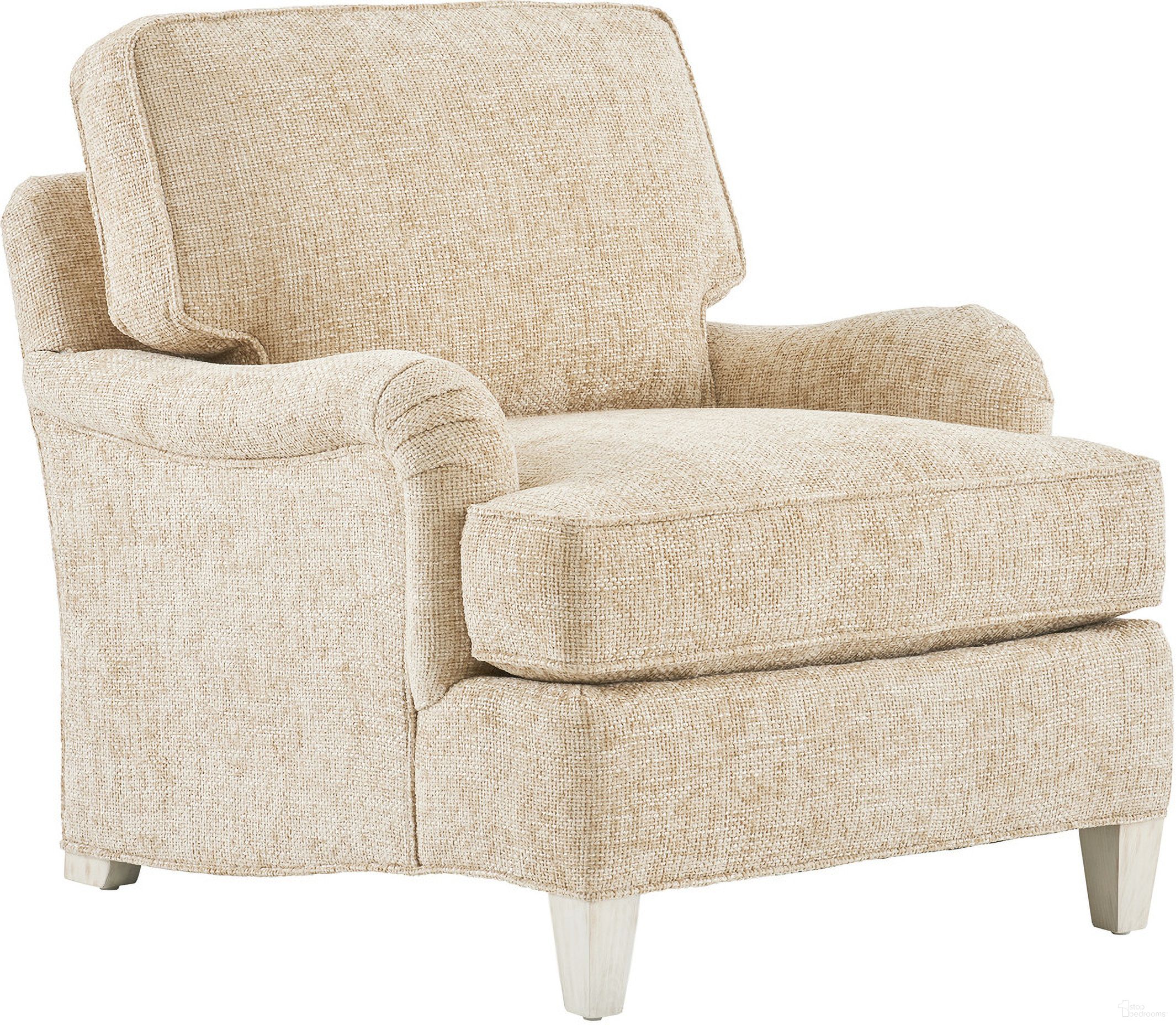 The appearance of Barclay Butera Upholstery Grady Chair designed by Barclay Butera in the transitional interior design. This beige/tan piece of furniture was selected by 1StopBedrooms from Barclay Butera Upholstery Collection to add a touch of cosiness and style into your home. Sku: 5120-11-41. Material: Wood.