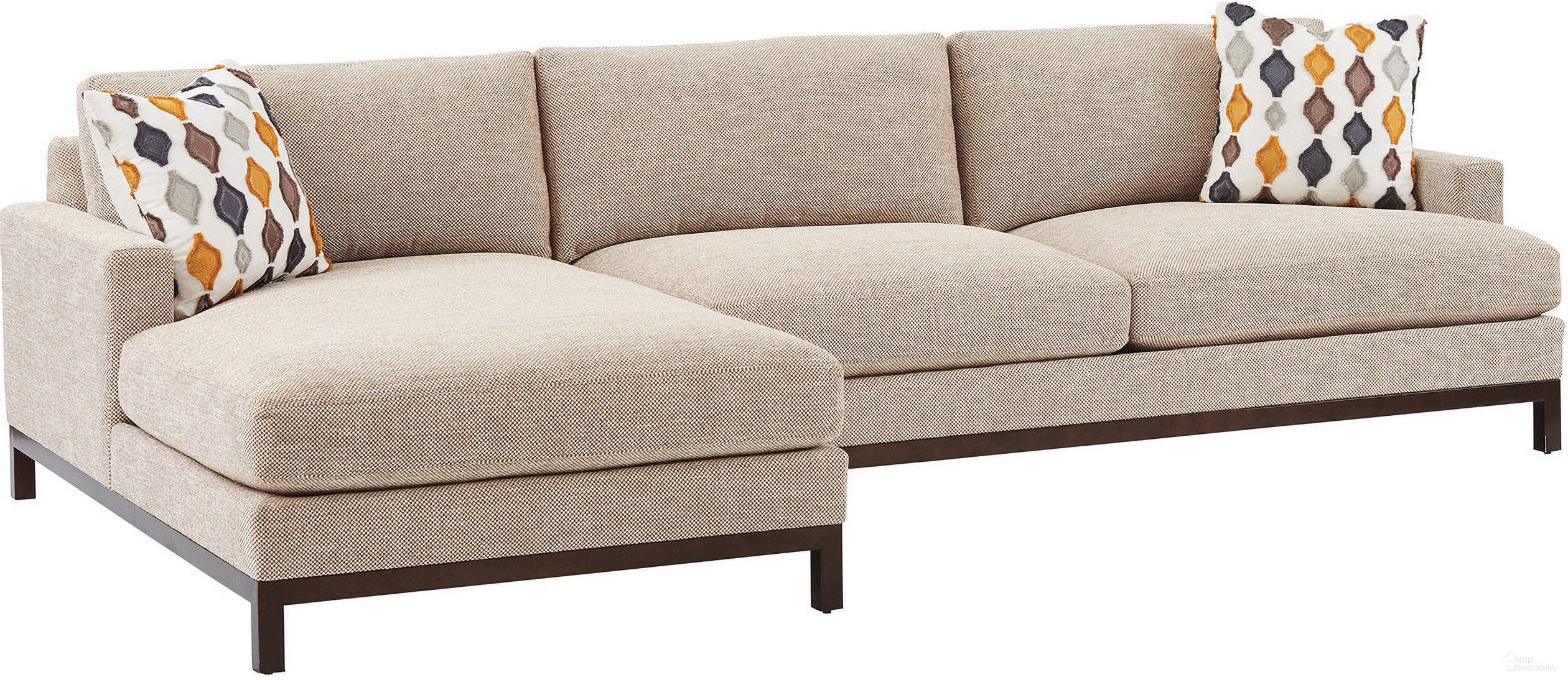 The appearance of Barclay Butera Upholstery Horizon Sectional 01-5178-50S-41 designed by Barclay Butera in the modern / contemporary interior design. This yellow/gold piece of furniture was selected by 1StopBedrooms from Barclay Butera Upholstery Collection to add a touch of cosiness and style into your home. Sku: 5178-50S-41. Material: Wood. Layout: Sofa & Chaise.