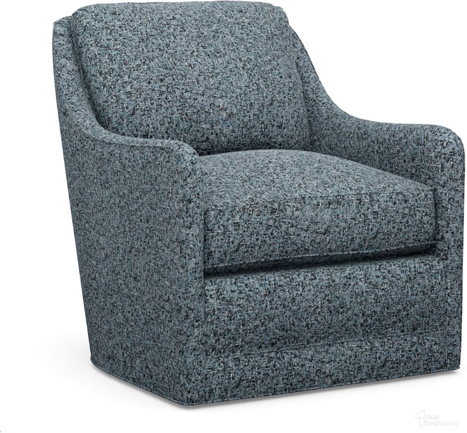 The appearance of Barclay Butera Upholstery Glenhaven Swivel Chair In Blue/Aqua designed by Barclay Butera in the transitional interior design. This blue/aqua piece of furniture was selected by 1StopBedrooms from Barclay Butera Upholstery Collection to add a touch of cosiness and style into your home. Sku: 5419-11SW-42.