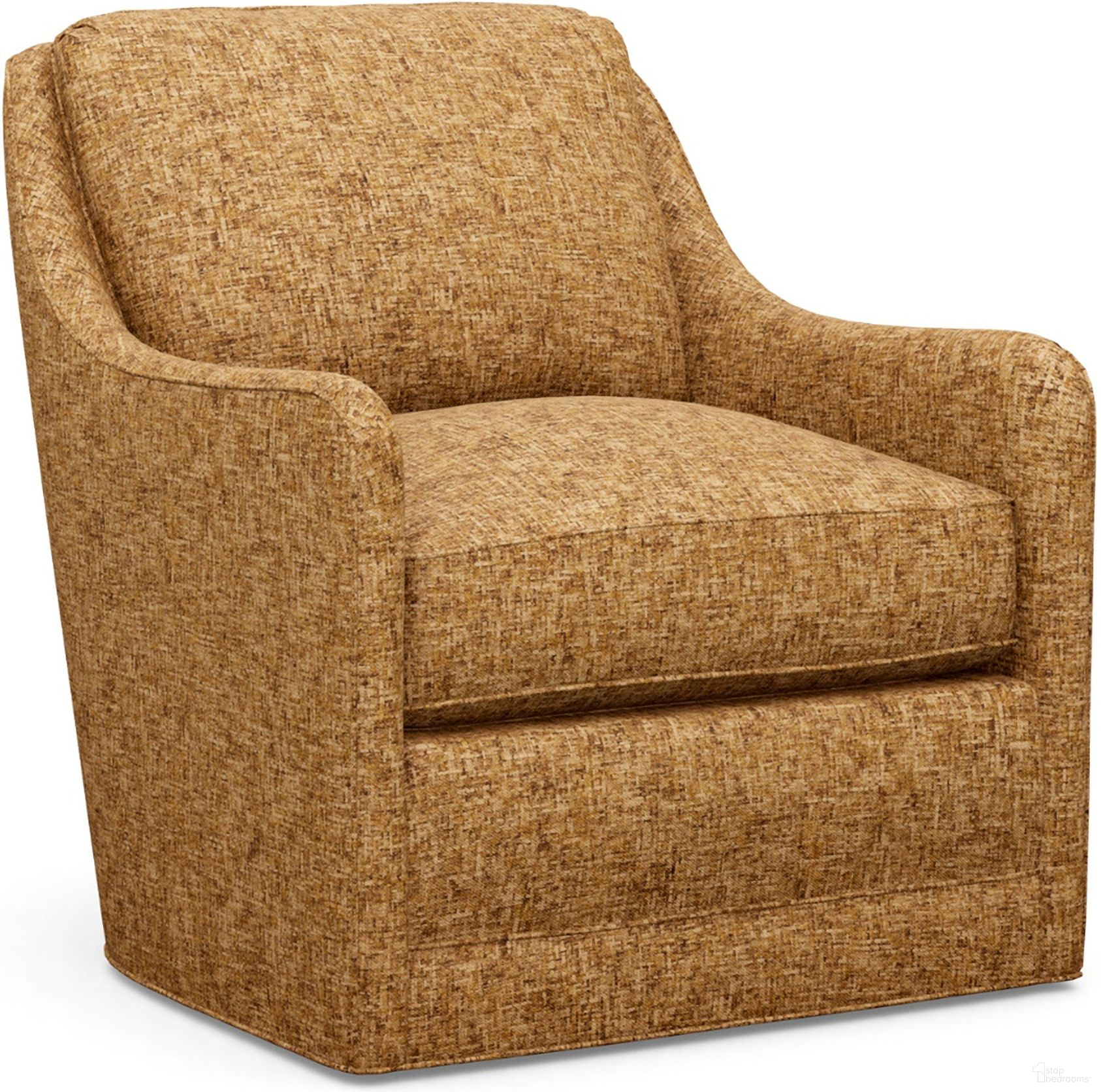 The appearance of Barclay Butera Upholstery Glenhaven Swivel Chair In Rust/Orange designed by Barclay Butera in the transitional interior design. This rust/orange piece of furniture was selected by 1StopBedrooms from Barclay Butera Upholstery Collection to add a touch of cosiness and style into your home. Sku: 5419-11SW-43.