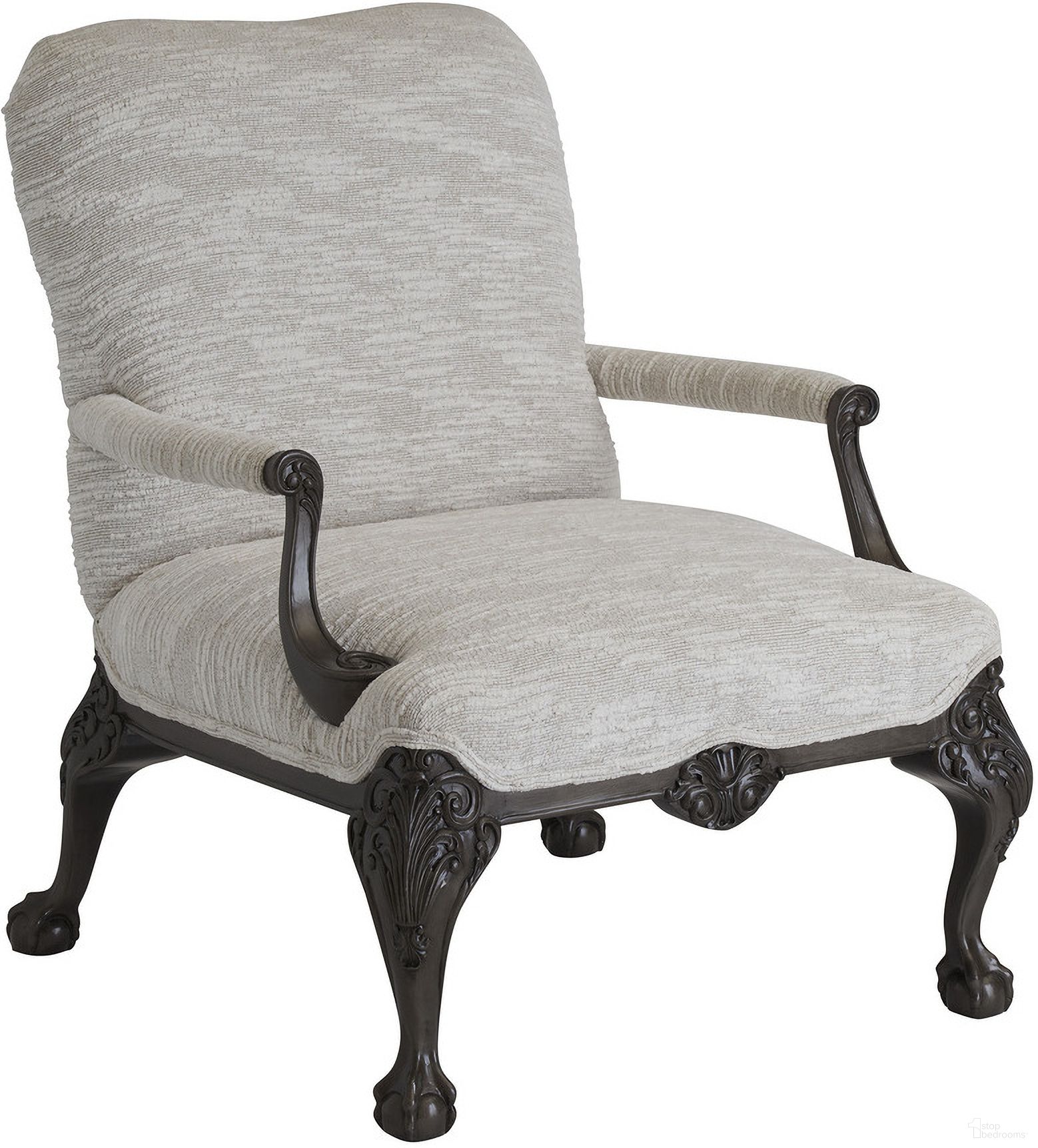 The appearance of Barclay Butera Upholstery Hollis Chair In Gray designed by Barclay Butera in the modern / contemporary interior design. This gray piece of furniture was selected by 1StopBedrooms from Barclay Butera Upholstery Collection to add a touch of cosiness and style into your home. Sku: 5345-11-40. Material: Wood.
