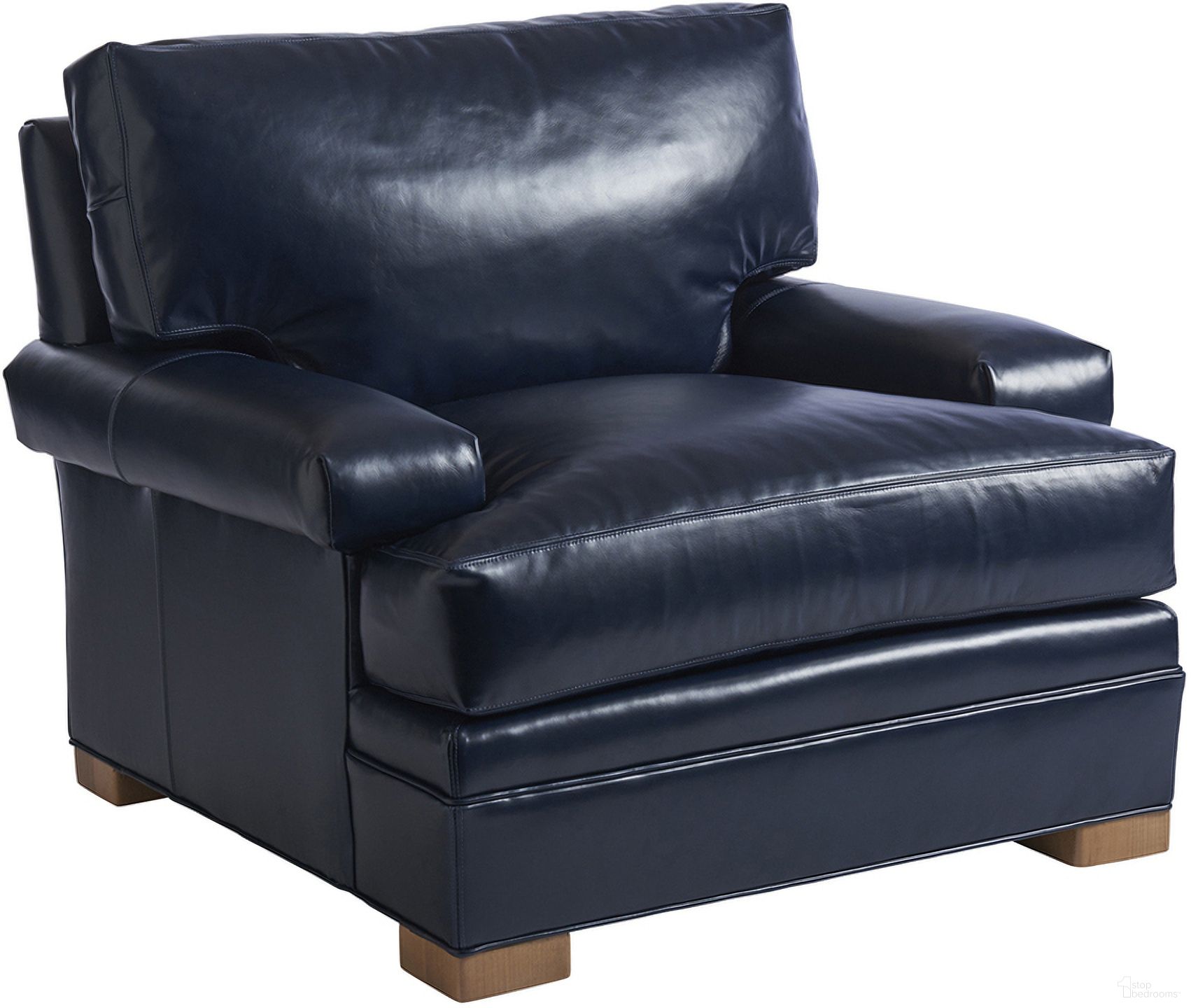 The appearance of Barclay Butera Upholstery Maxwell Leather Chair designed by Barclay Butera in the transitional interior design. This blue/aqua piece of furniture was selected by 1StopBedrooms from Barclay Butera Upholstery Collection to add a touch of cosiness and style into your home. Sku: LL5175-11-40. Material: Leather.