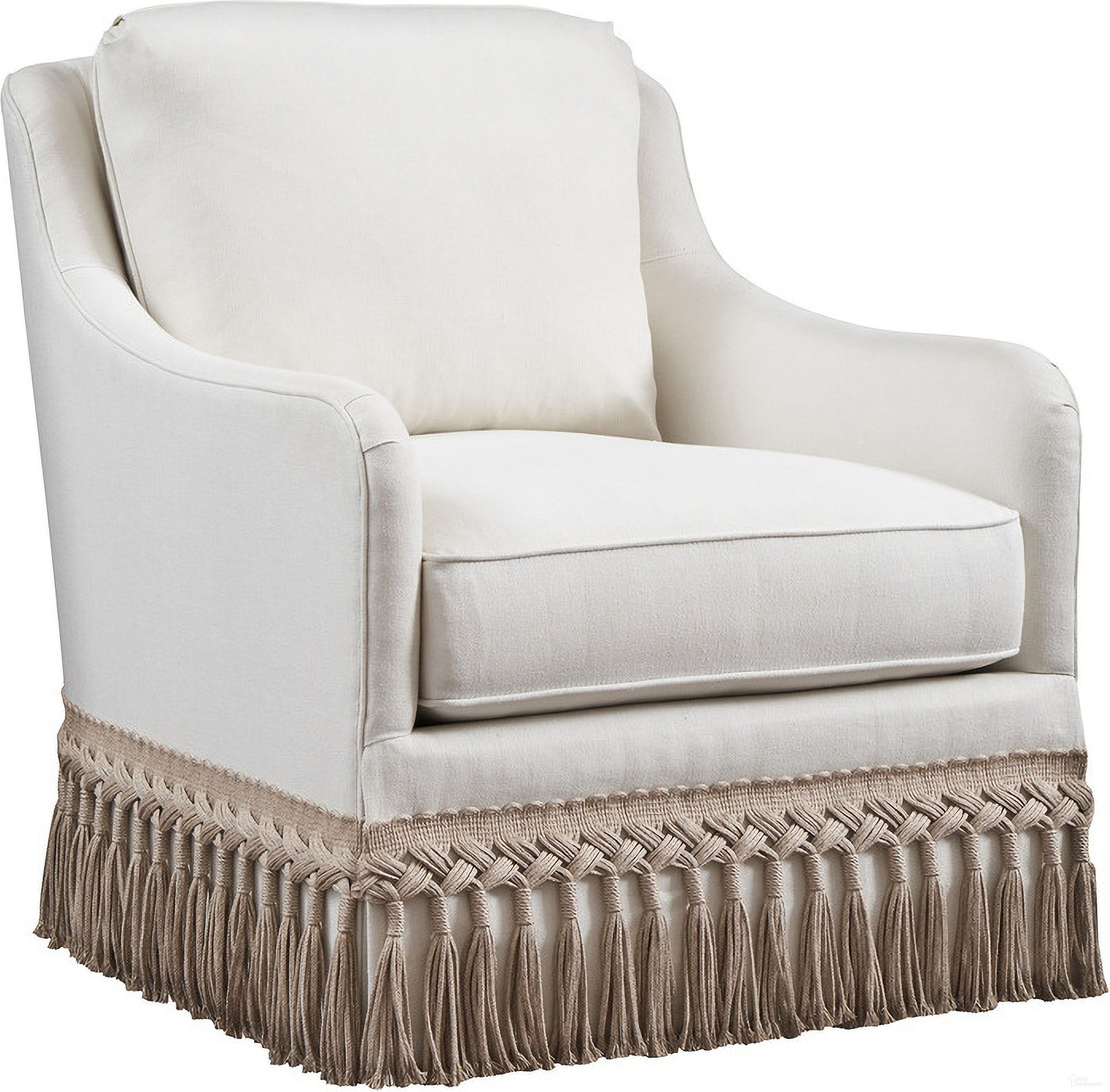 The appearance of Barclay Butera Upholstery Salt Creek Swivel Chair 01-5532-11SW-40 designed by Barclay Butera in the traditional interior design. This ivory and white piece of furniture  was selected by 1StopBedrooms from Barclay Butera Upholstery Collection to add a touch of cosiness and style into your home. Sku: 5532-11SW-40.