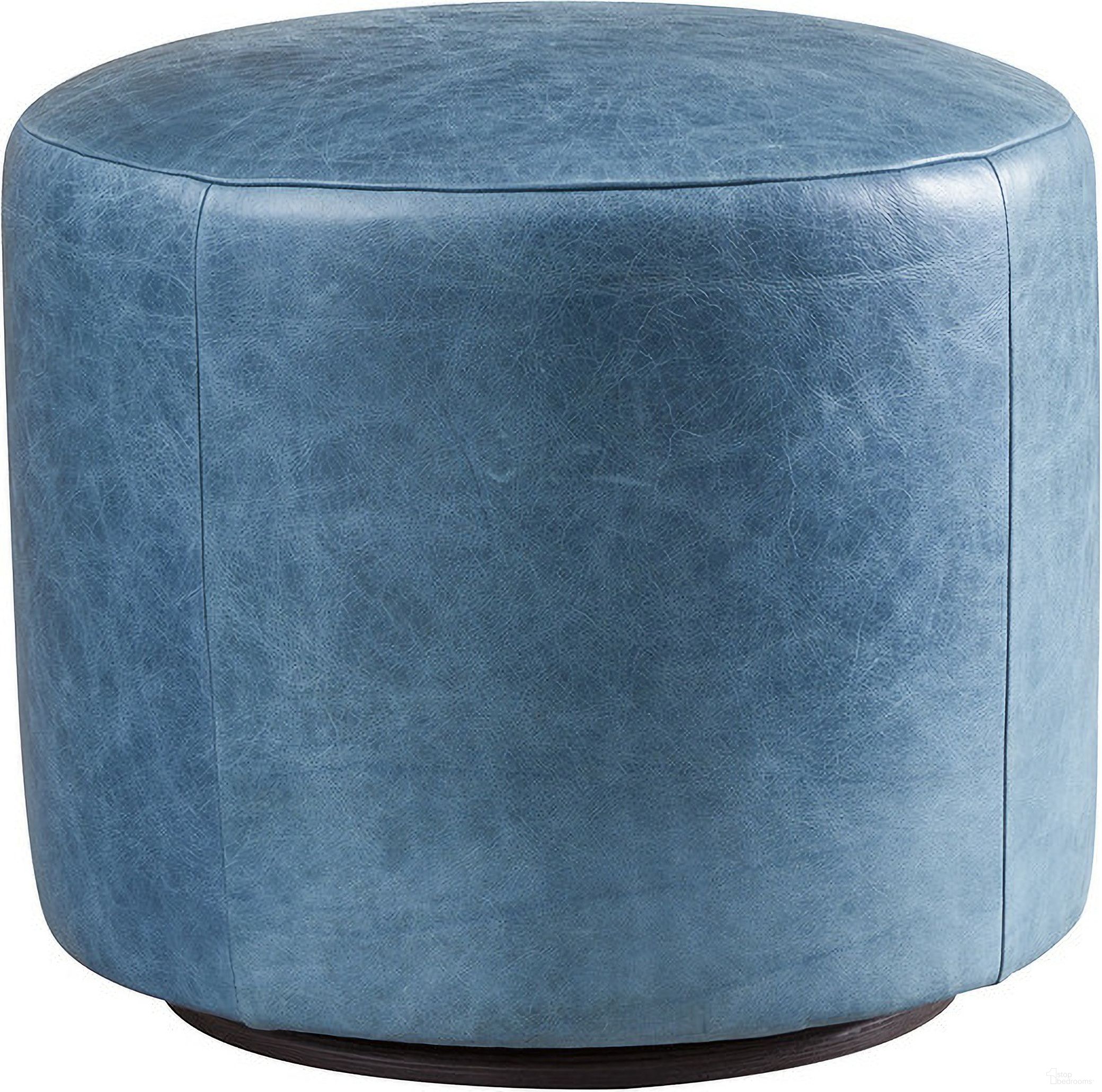 The appearance of Barclay Butera Upholstery Three Arch Leather Swivel Ottoman designed by Barclay Butera in the transitional interior design. This blue piece of furniture was selected by 1StopBedrooms from Barclay Butera Upholstery Collection to add a touch of cosiness and style into your home. Sku: LL5453-44SW-40.
