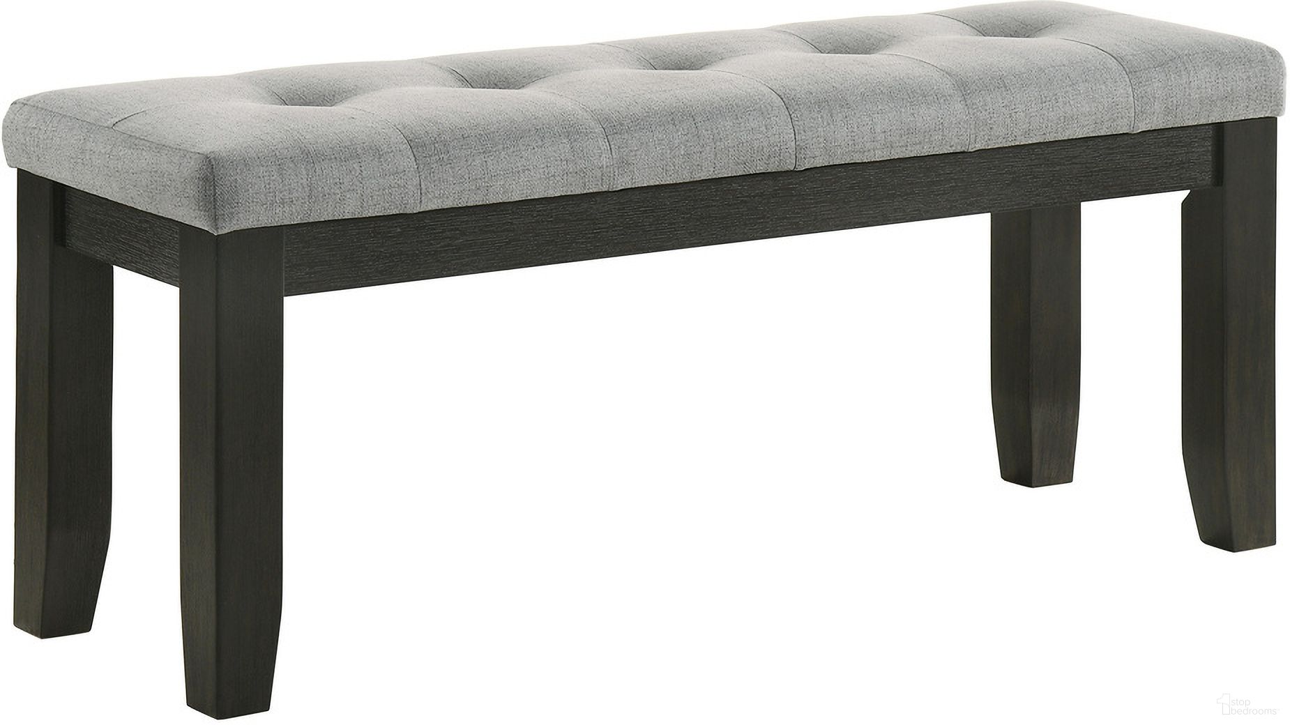 The appearance of Bardstown Bench In Wheat Charcoal designed by Crown Mark in the transitional interior design. This wheat charcoal piece of furniture was selected by 1StopBedrooms from Bardstown Collection to add a touch of cosiness and style into your home. Sku: 2152WC-BENCH. Material: Wood.