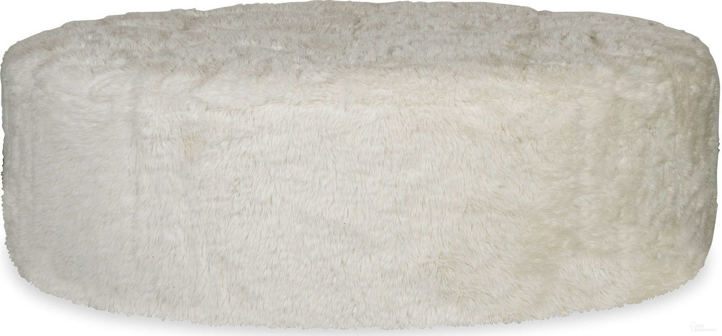 The appearance of Barefoot Ottoman In White designed by Hooker in the transitional interior design. This white piece of furniture was selected by 1StopBedrooms from SS Collection to add a touch of cosiness and style into your home. Sku: SS410-OT-410. Material: Fabric.