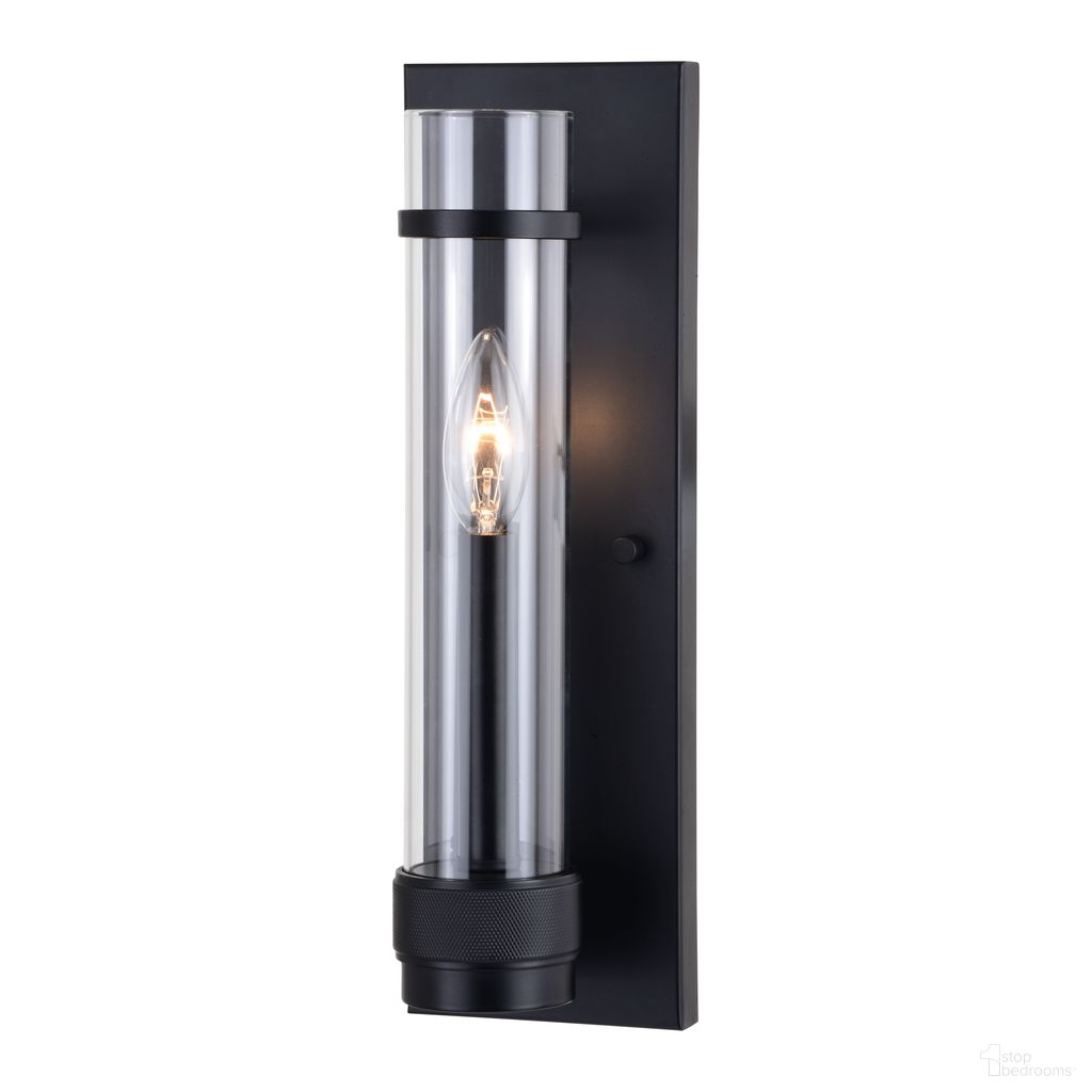 The appearance of Bari 14 InchH Wall Light In Matte Black designed by Vaxcel in the modern / contemporary interior design. This matte black piece of furniture  was selected by 1StopBedrooms from Bari Collection to add a touch of cosiness and style into your home. Sku: W0427. Material: Steel.