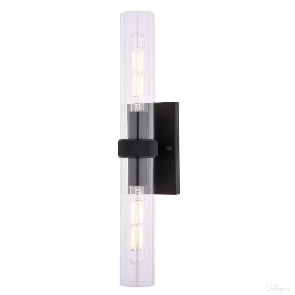 The appearance of Bari 21.5 Inch 2 Light Wall Light In Matte Black designed by Vaxcel in the modern / contemporary interior design. This matte black piece of furniture was selected by 1StopBedrooms from Bari Collection to add a touch of cosiness and style into your home. Sku: W0547. Material: Steel.