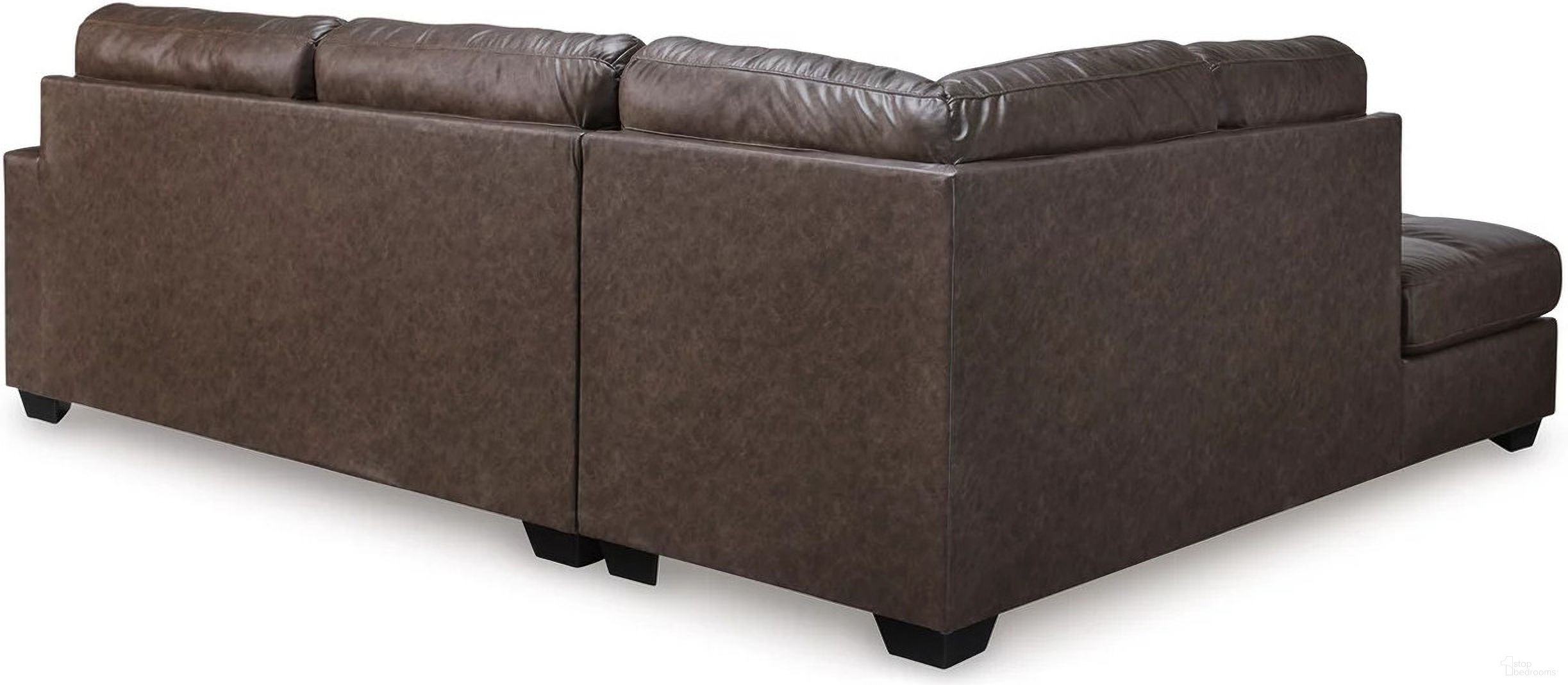 Barlin Mills 2-Piece Sectional With LAF Chaise In Umber