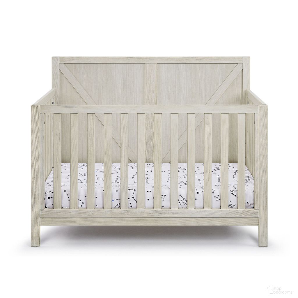Barnside 4 In 1 Convertible Crib In Washed Gray