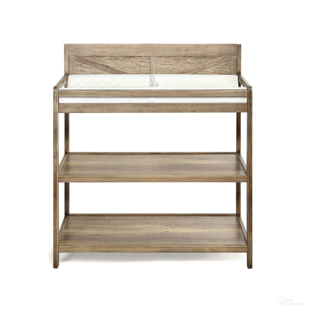Barnside Changing Table In Vintage Chestnut