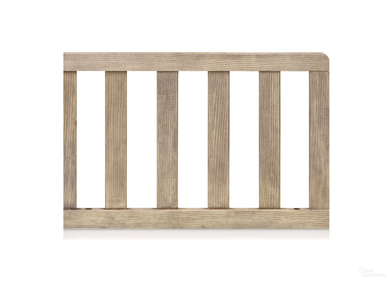 Barnside Toddler Guard Rail In Vintage Chestnut