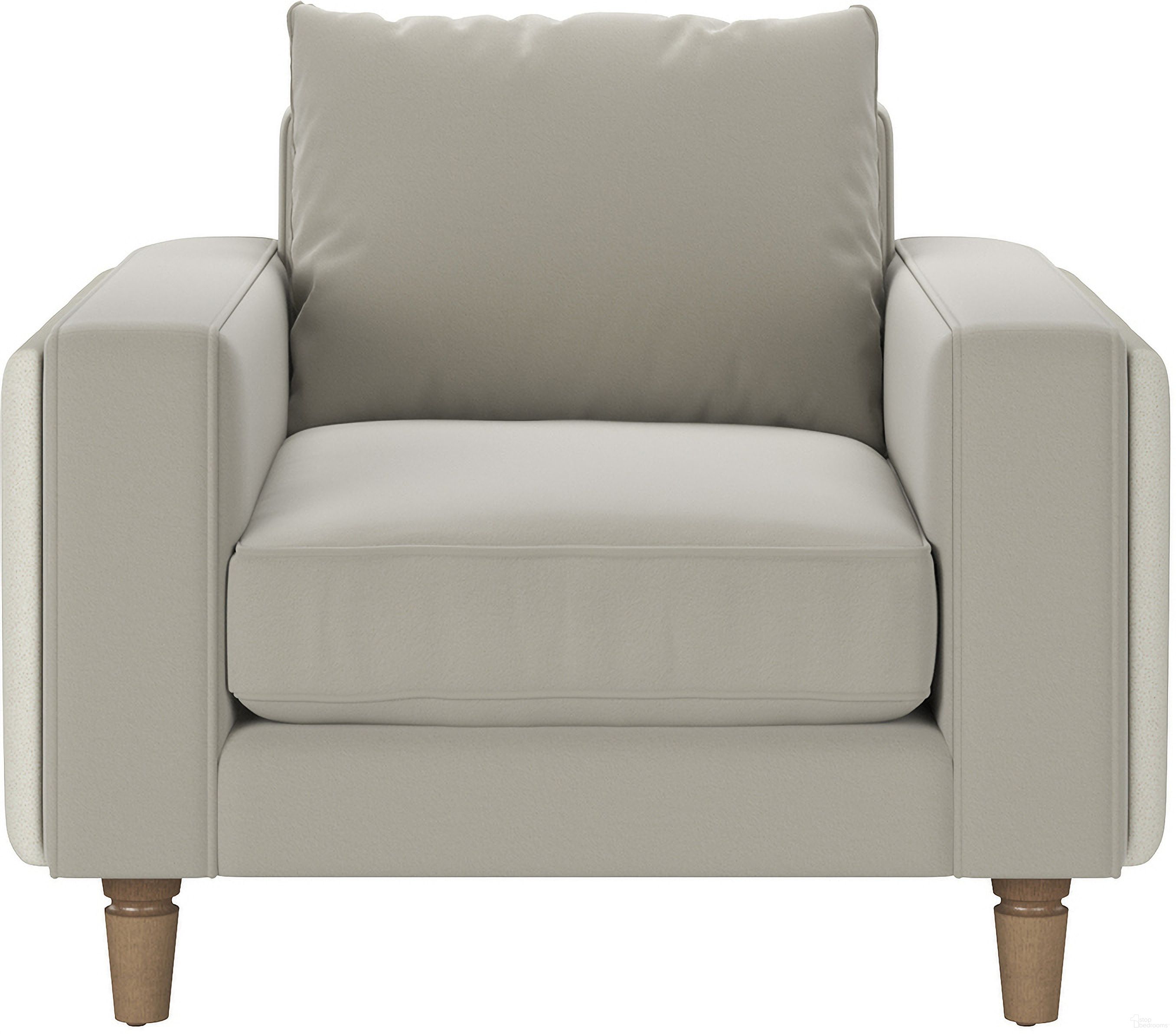 The appearance of Barret Lounge Chair In Beige designed by A.R.T. in the modern / contemporary interior design. This beige piece of furniture  was selected by 1StopBedrooms from Barret Upholstery Collection to add a touch of cosiness and style into your home. Sku: 735503-5911. Material: Velvet.