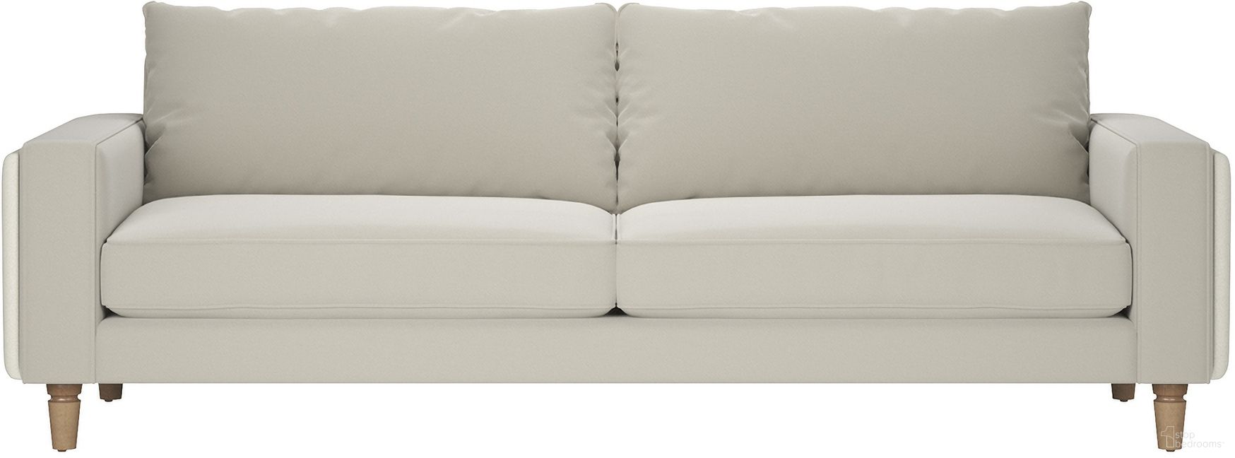 The appearance of Barret Sofa In Beige designed by A.R.T. in the modern / contemporary interior design. This beige piece of furniture  was selected by 1StopBedrooms from Barret Upholstery Collection to add a touch of cosiness and style into your home. Sku: 735501-5911. Material: Velvet.