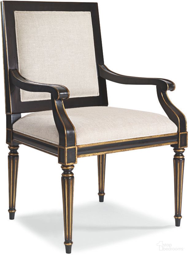 The appearance of Barrington Arm Chair In Black designed by Century Furniture in the modern / contemporary interior design. This black piece of furniture was selected by 1StopBedrooms from Monarch Collection to add a touch of cosiness and style into your home. Sku: MN5364A. Chair Type: Arm Chair. Material: Acacia Wood.