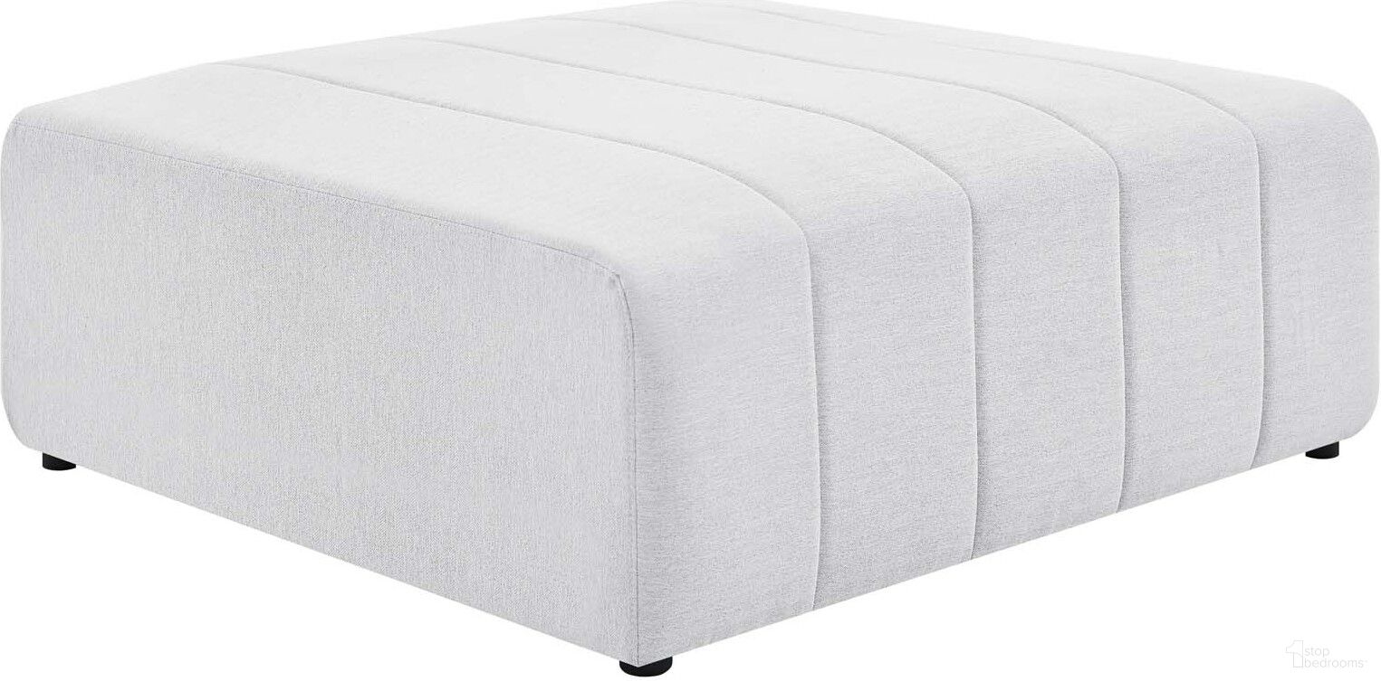 The appearance of Bartlett Upholstered Fabric Ottoman In Ivory designed by Modway in the modern / contemporary interior design. This ivory piece of furniture was selected by 1StopBedrooms from Bartlett Collection to add a touch of cosiness and style into your home. Sku: EEI-4400-IVO. Material: Wood.