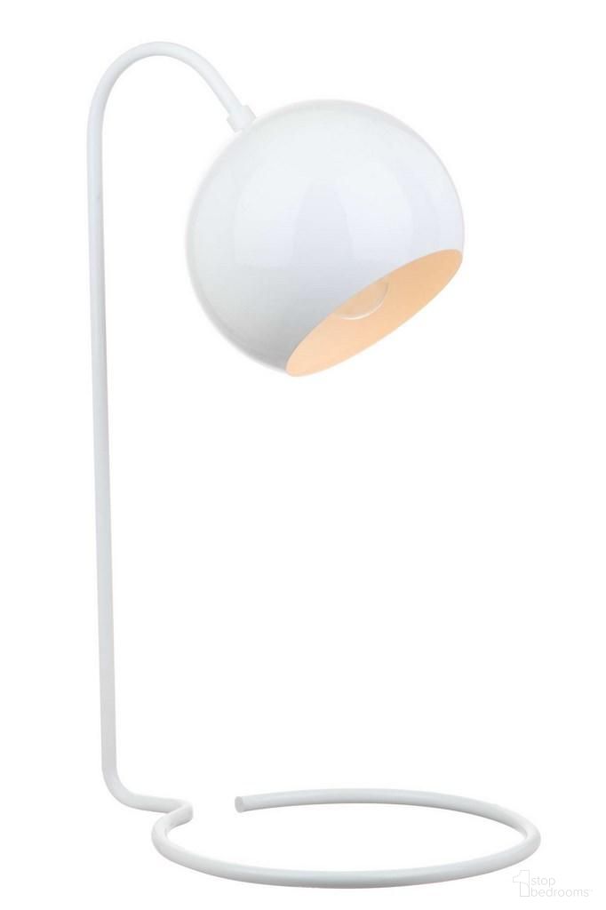 Bartolo 22-Inch H Table Lamp in White