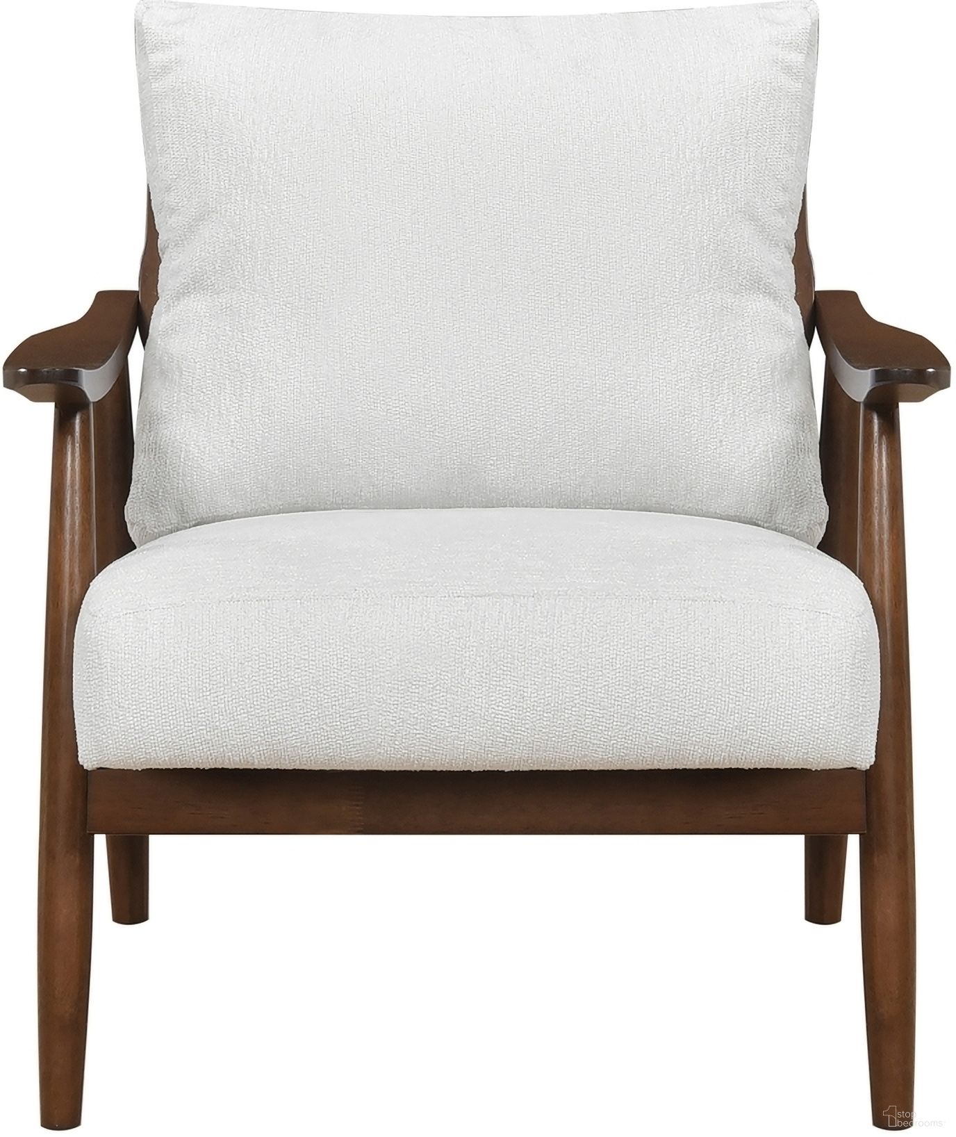 The appearance of Barton Accent Chair In Beige designed by Homelegance in the transitional interior design. This beige piece of furniture  was selected by 1StopBedrooms from Barton Collection to add a touch of cosiness and style into your home. Sku: 1056BE-1. Material: Textured.