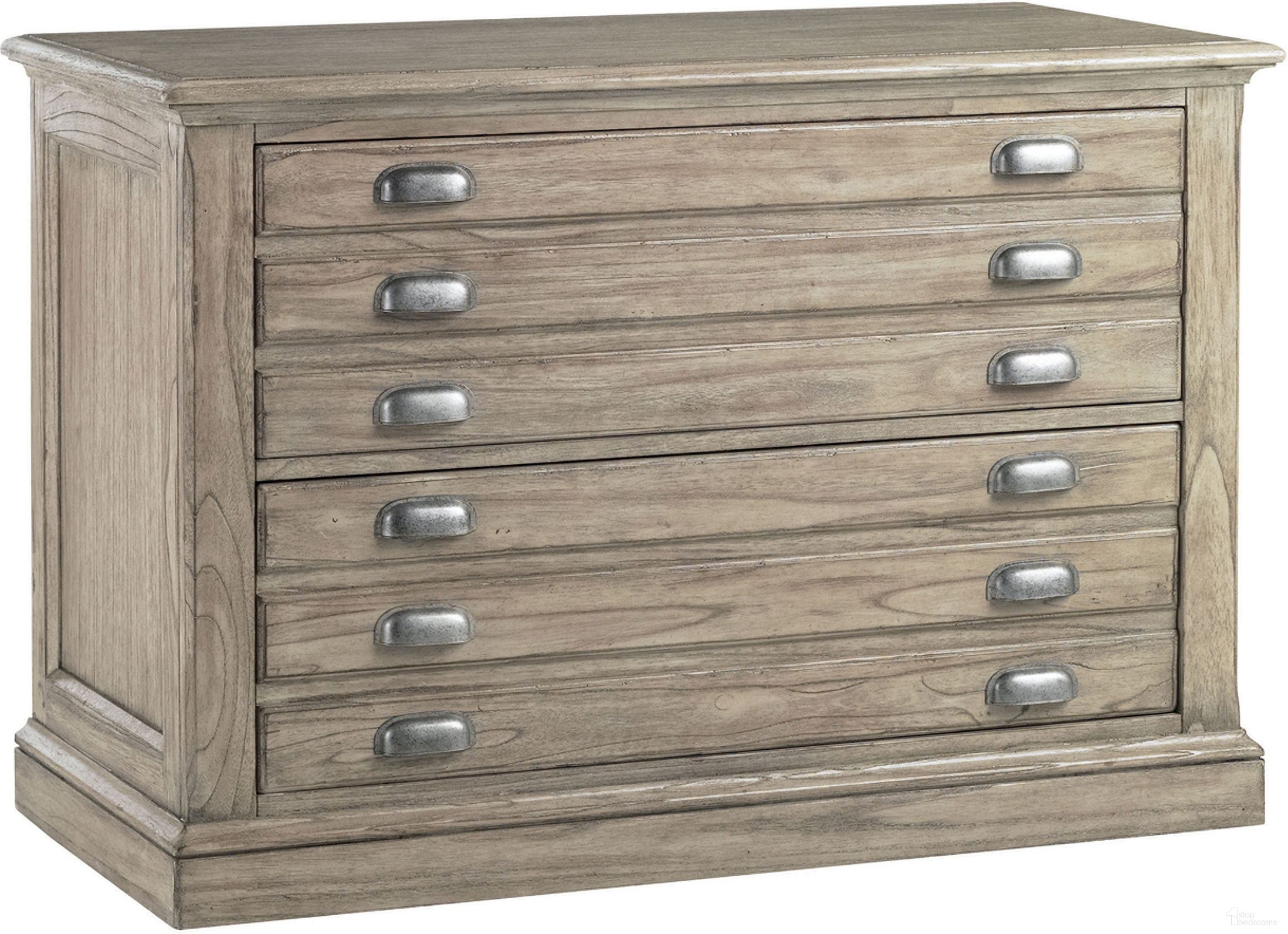 The appearance of Barton Creek Johnson File Chest In Driftwood designed by Sligh in the transitional interior design. This driftwood piece of furniture  was selected by 1StopBedrooms from Barton Creek Collection to add a touch of cosiness and style into your home. Sku: 300BA-450. Material: Wood.