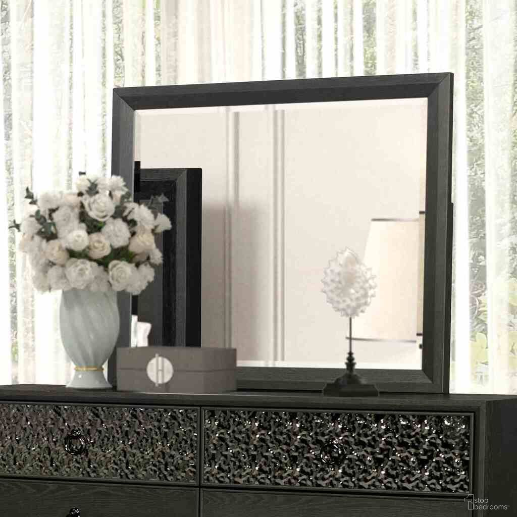 The appearance of Bashford Mirror In Espresso designed by Furniture of America in the modern / contemporary interior design. This espresso piece of furniture was selected by 1StopBedrooms from Bashford Collection to add a touch of cosiness and style into your home. Sku: FM79008ES-M. Material: Solid Rubberwood.