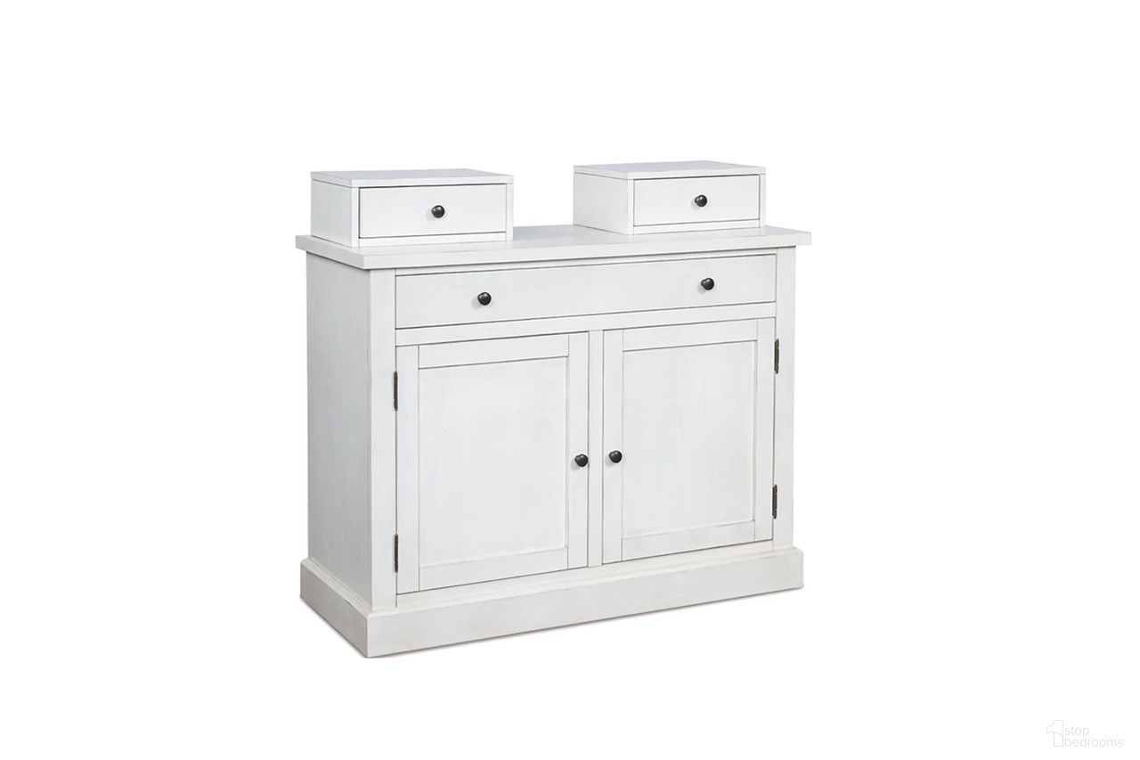 The appearance of Basinger Bakers Rack Base In White designed by Signature Design by Ashley in the traditional interior design. This white piece of furniture  was selected by 1StopBedrooms from Basinger Collection to add a touch of cosiness and style into your home. Sku: NCD824-280. Material: Wood.
