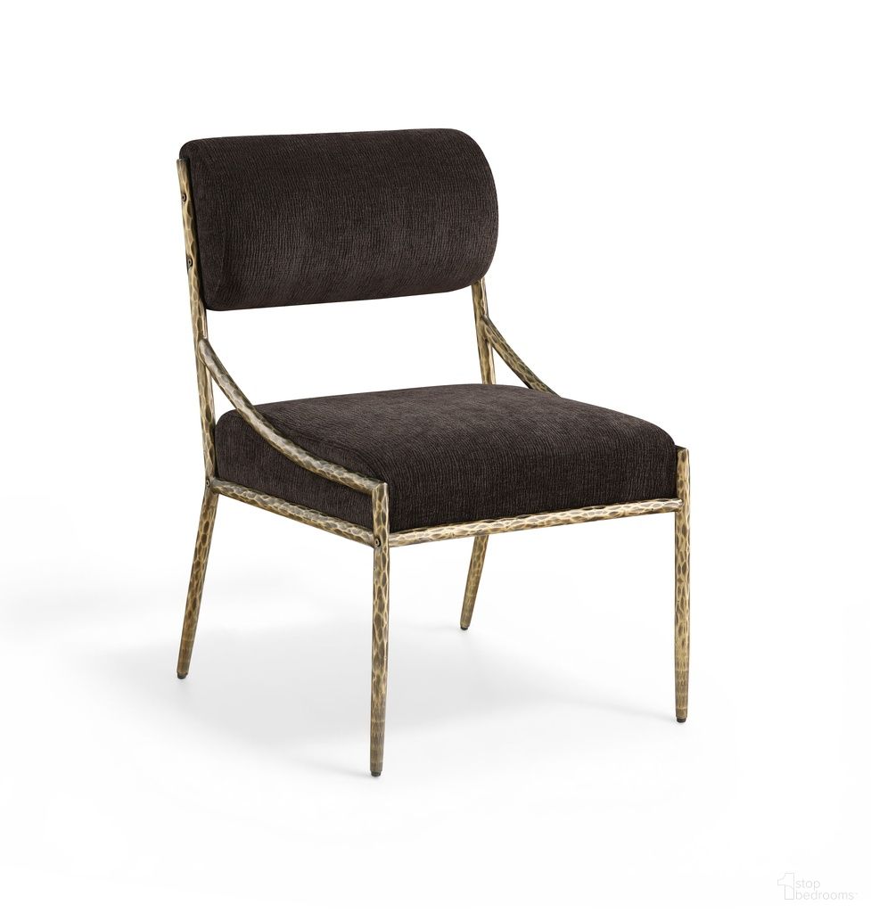 The appearance of Bastille Chenille Fabric Upholstered Dining Side Chair Set of 2 In Brown designed by Meridian in the modern / contemporary interior design. This brown piece of furniture was selected by 1StopBedrooms from Bastille Collection to add a touch of cosiness and style into your home. Sku: 77037Brown-SC. Material: Chenille. Chair Type: Side Chair.