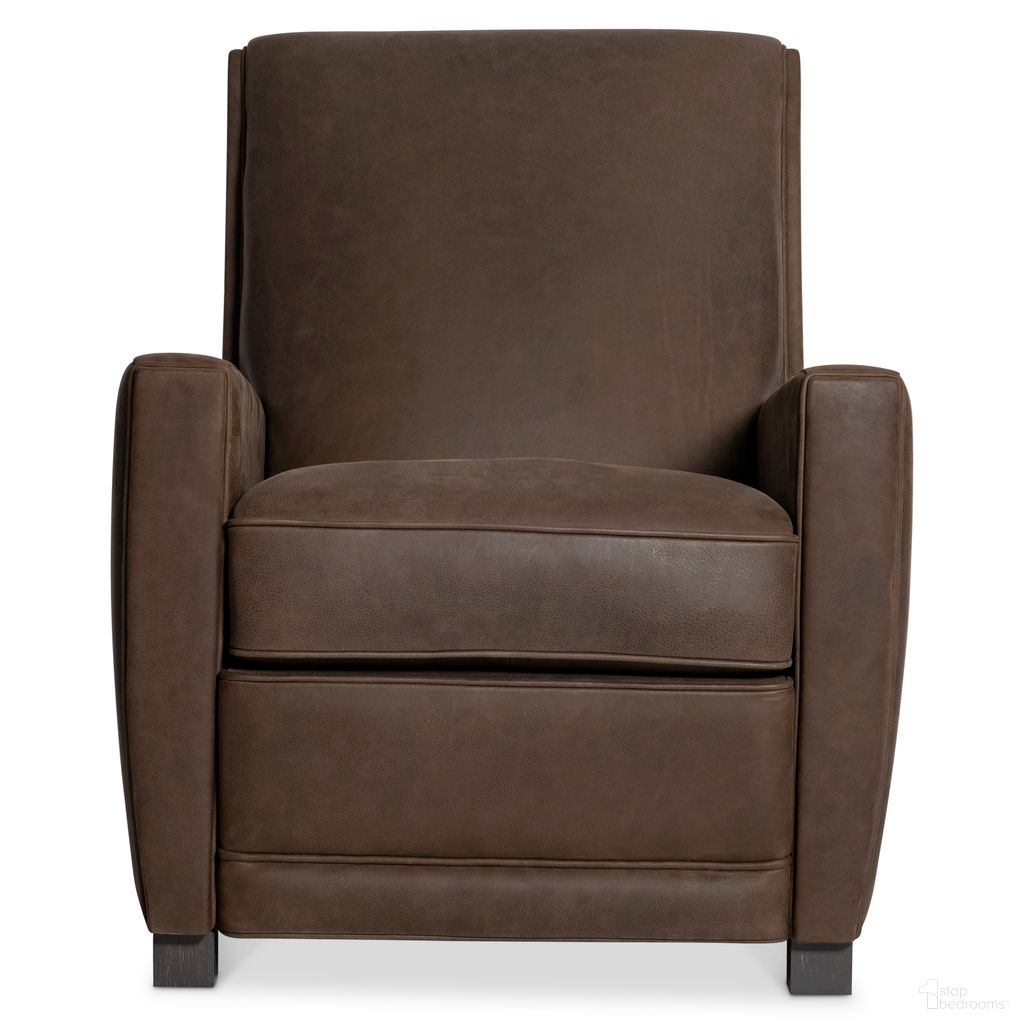Bastille Leather Recliner In Brown