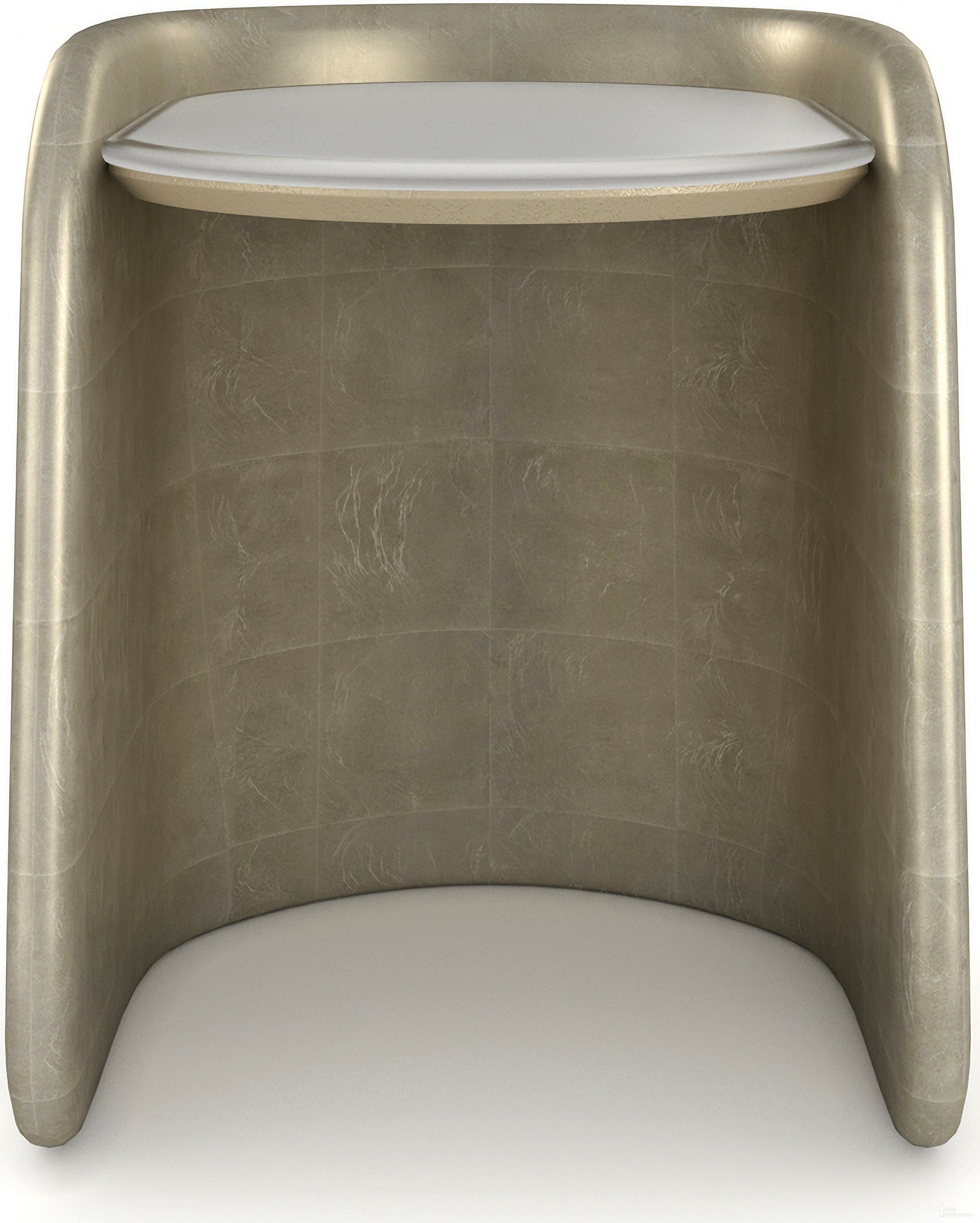 The appearance of Bauble Side Table In Gold designed by Caracole in the modern / contemporary interior design. This gold piece of furniture was selected by 1StopBedrooms from Bauble Collection to add a touch of cosiness and style into your home. Sku: CLA-024-413. Material: Glass.
