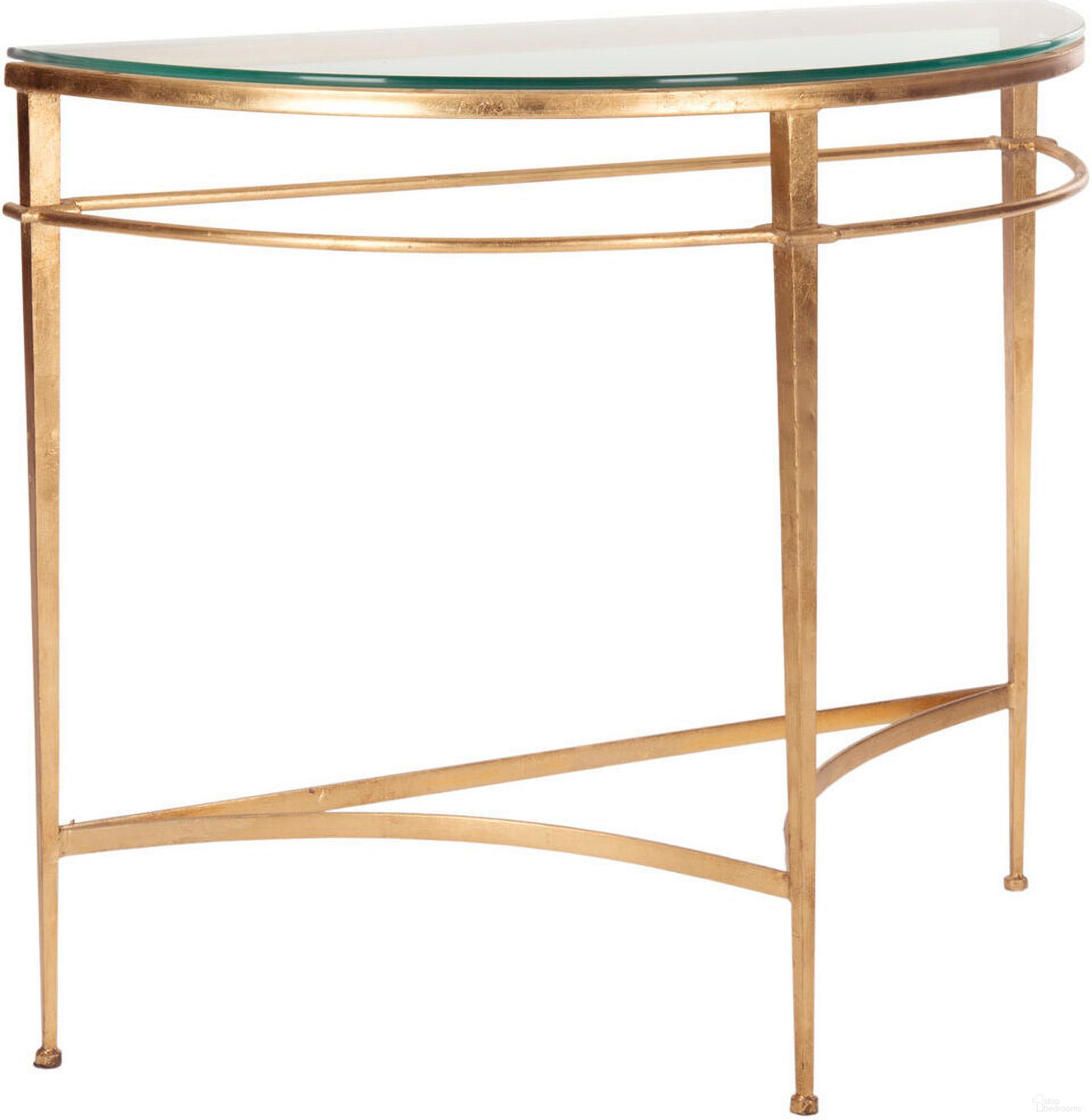 Baur Console Table In Gold