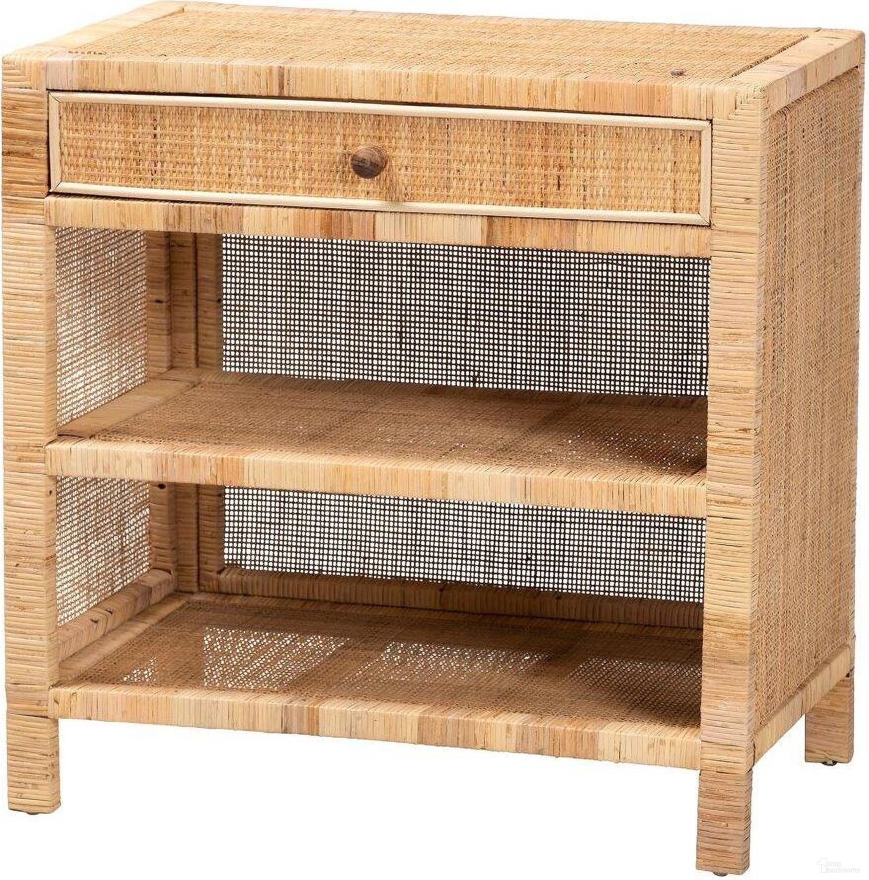 The appearance of Baxton Studio Bella Modern Bohemian Natural Brown Mahogany Wood and Natural Rattan 1 Drawer Console Table designed by Baxton Studio in the coastal interior design. This natural brown piece of furniture  was selected by 1StopBedrooms from Bella Collection to add a touch of cosiness and style into your home. Sku: Bella-Mahogany-Console. Material: Wood.