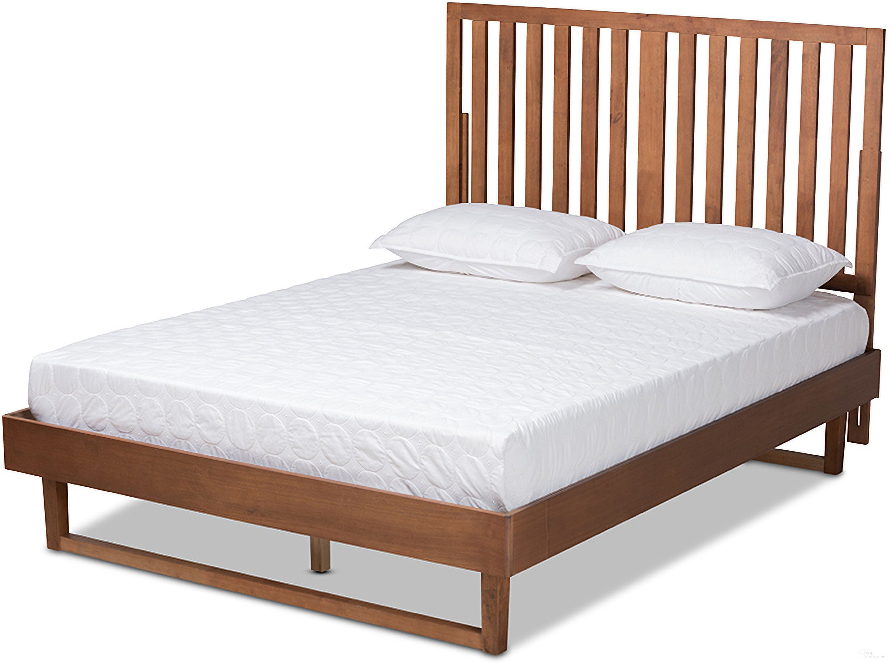 Baxton Studio Marin Platform Bed - Thumbnail 4