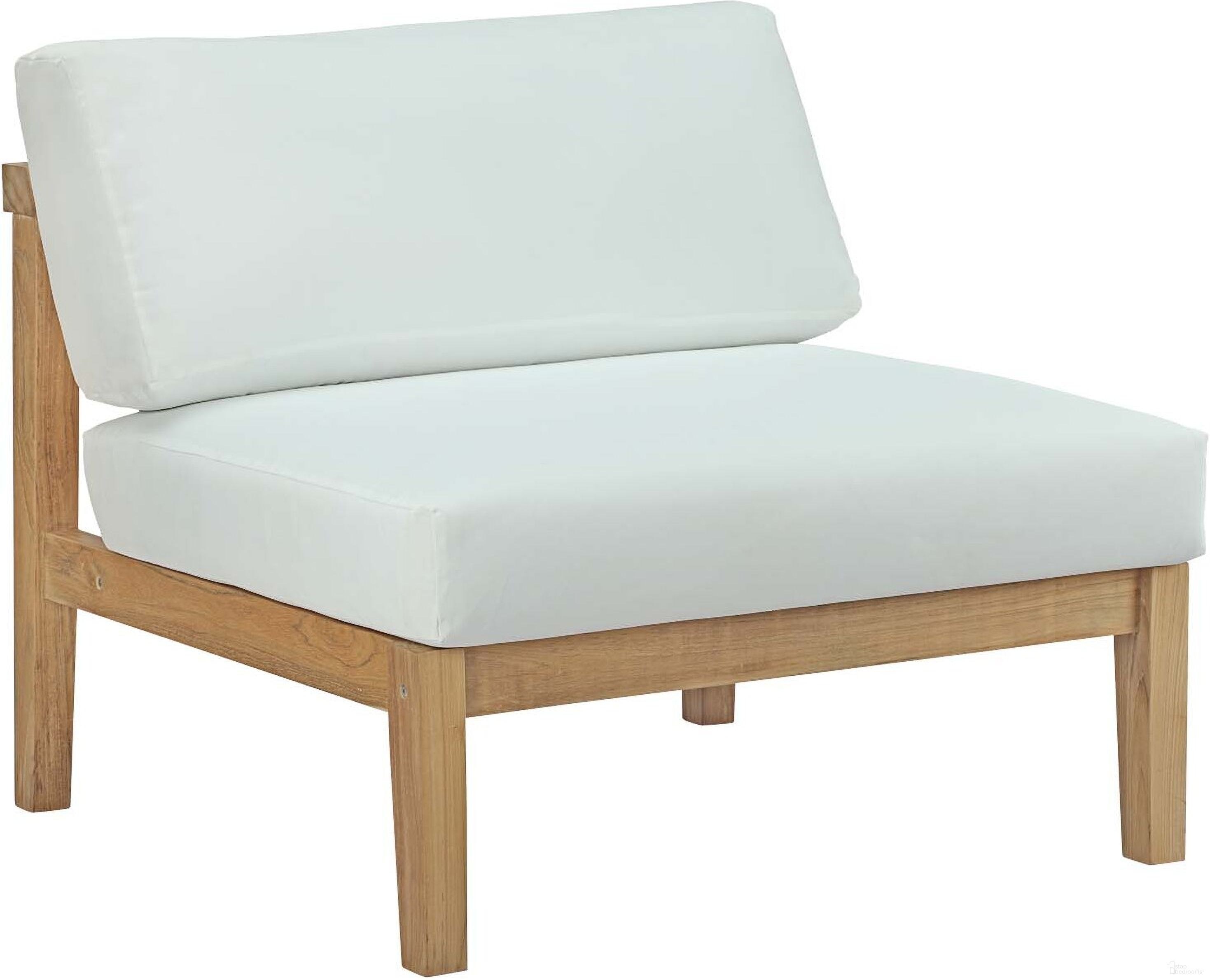 The appearance of Bayport Outdoor Patio Teak Armless In Natural White designed by Modway in the modern / contemporary interior design. This natural white piece of furniture was selected by 1StopBedrooms from Bayport Collection to add a touch of cosiness and style into your home. Sku: EEI-2697-NAT-WHI. Material: Wood.